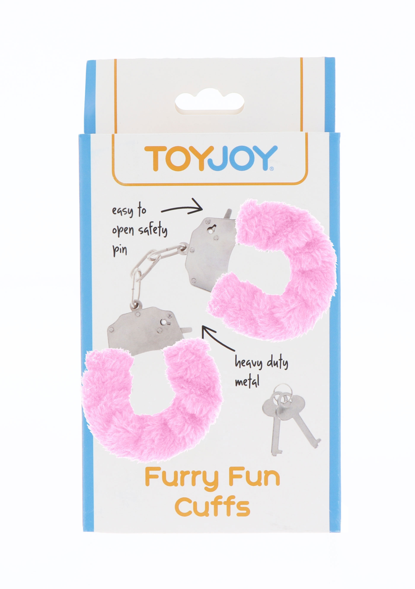 наручники furry fun cuffs с розовым мехом в России