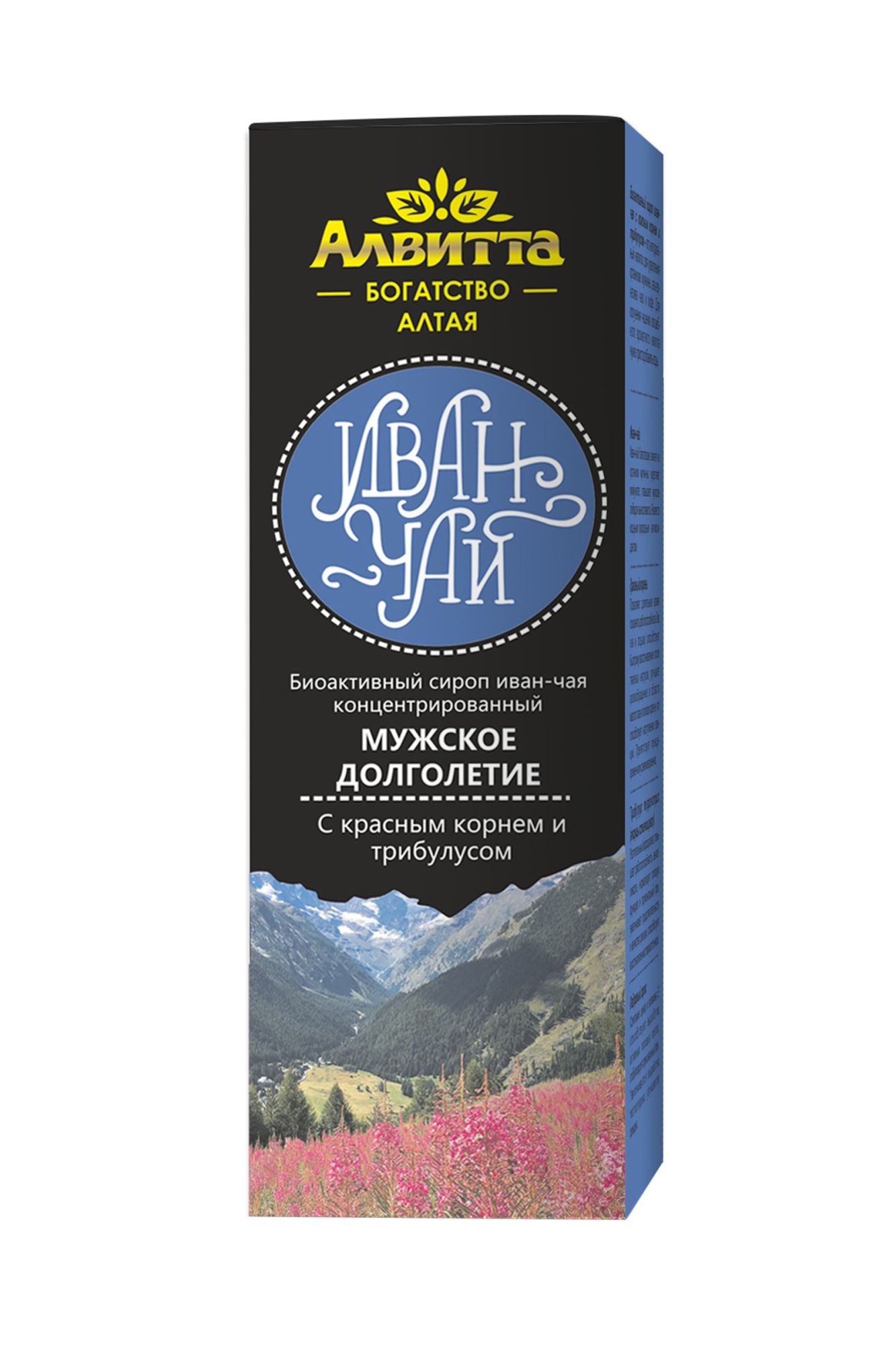 сироп иван-чая с красным корнем и трибулусом «мужское долголетие», 200 мл в России