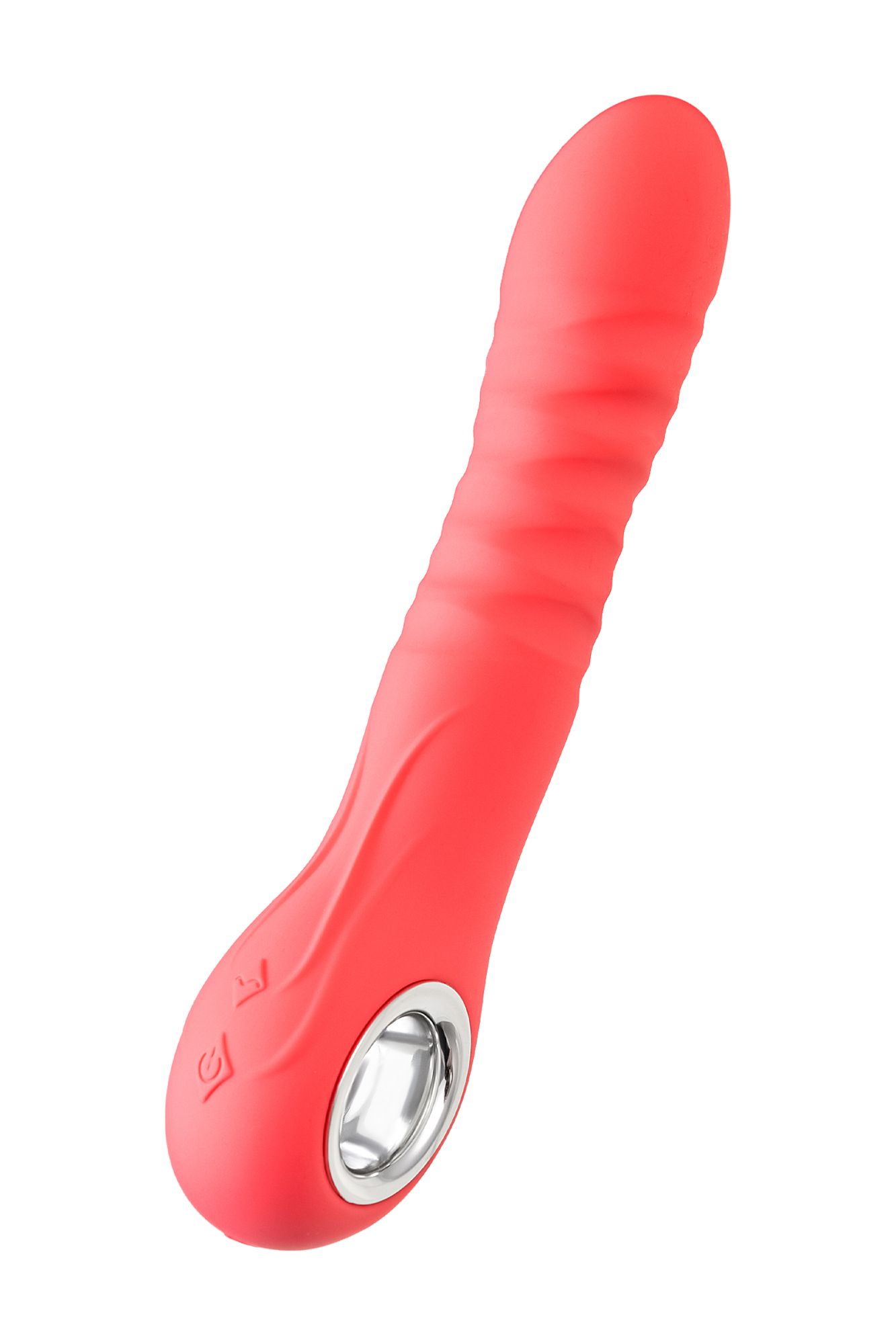 стимулятор с функцией up&down flovetta flox, силикон, коралловый, 21,5 см в России