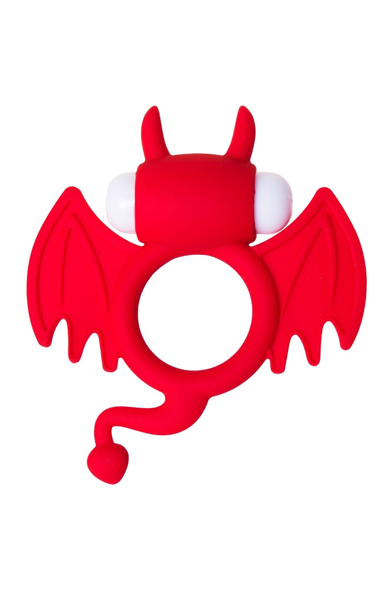 эрекционное кольцо на пенис jos sweet devil, силикон, красный, 8,5 см в России