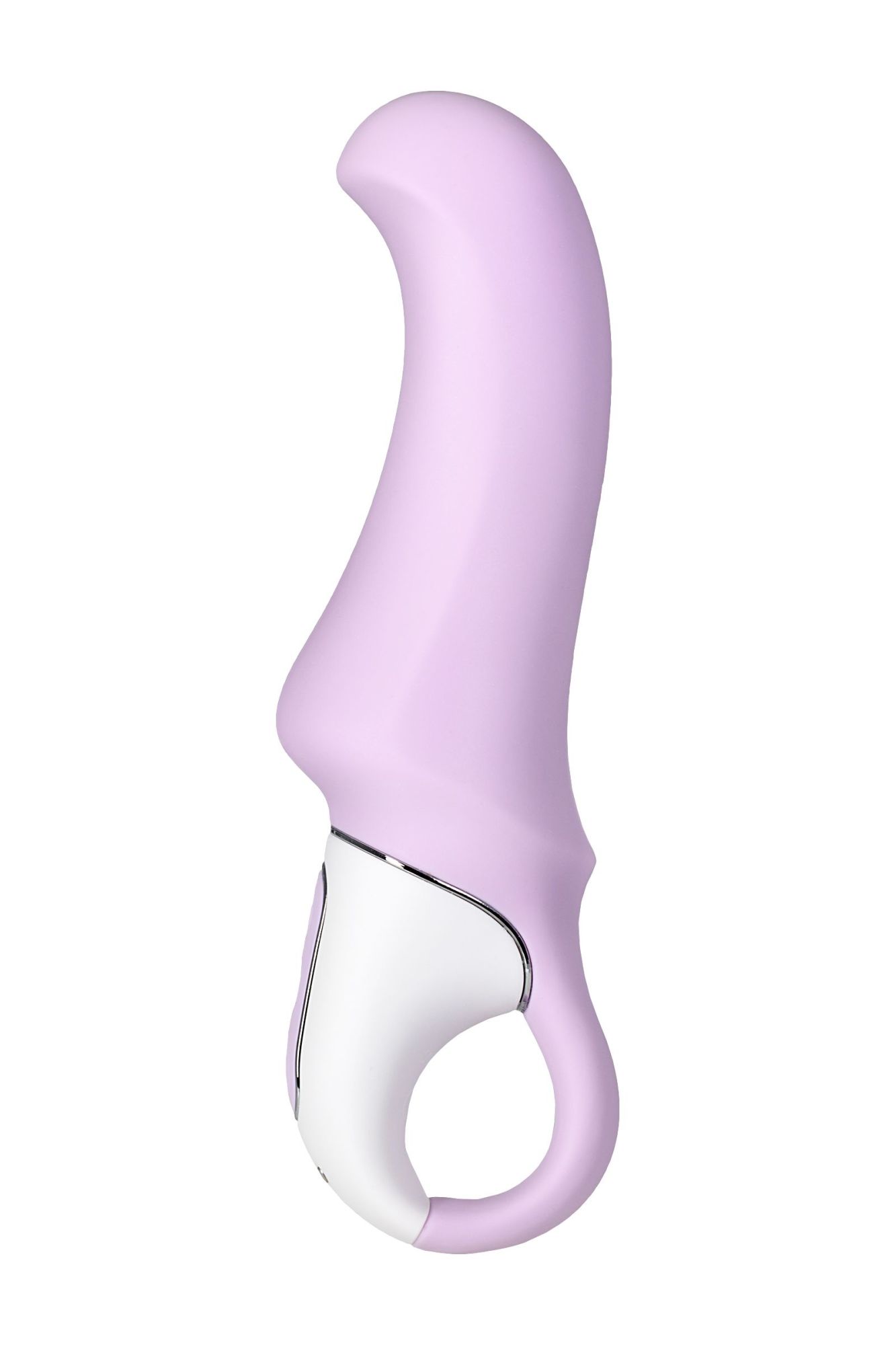 нереалистичный вибратор satisfyer vibes charming smile, силикон, фиолетовый, 18,7 см. в России