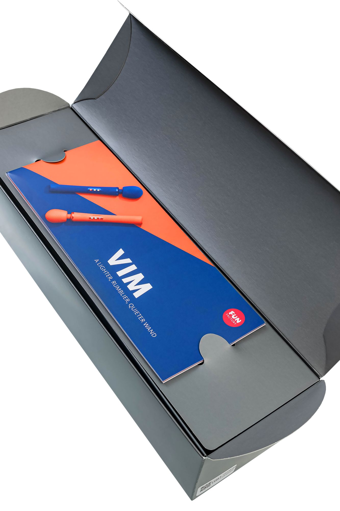 вибромассажер fun factory vim vibrating wand, силикон, оранжевый, 31,3 см в России