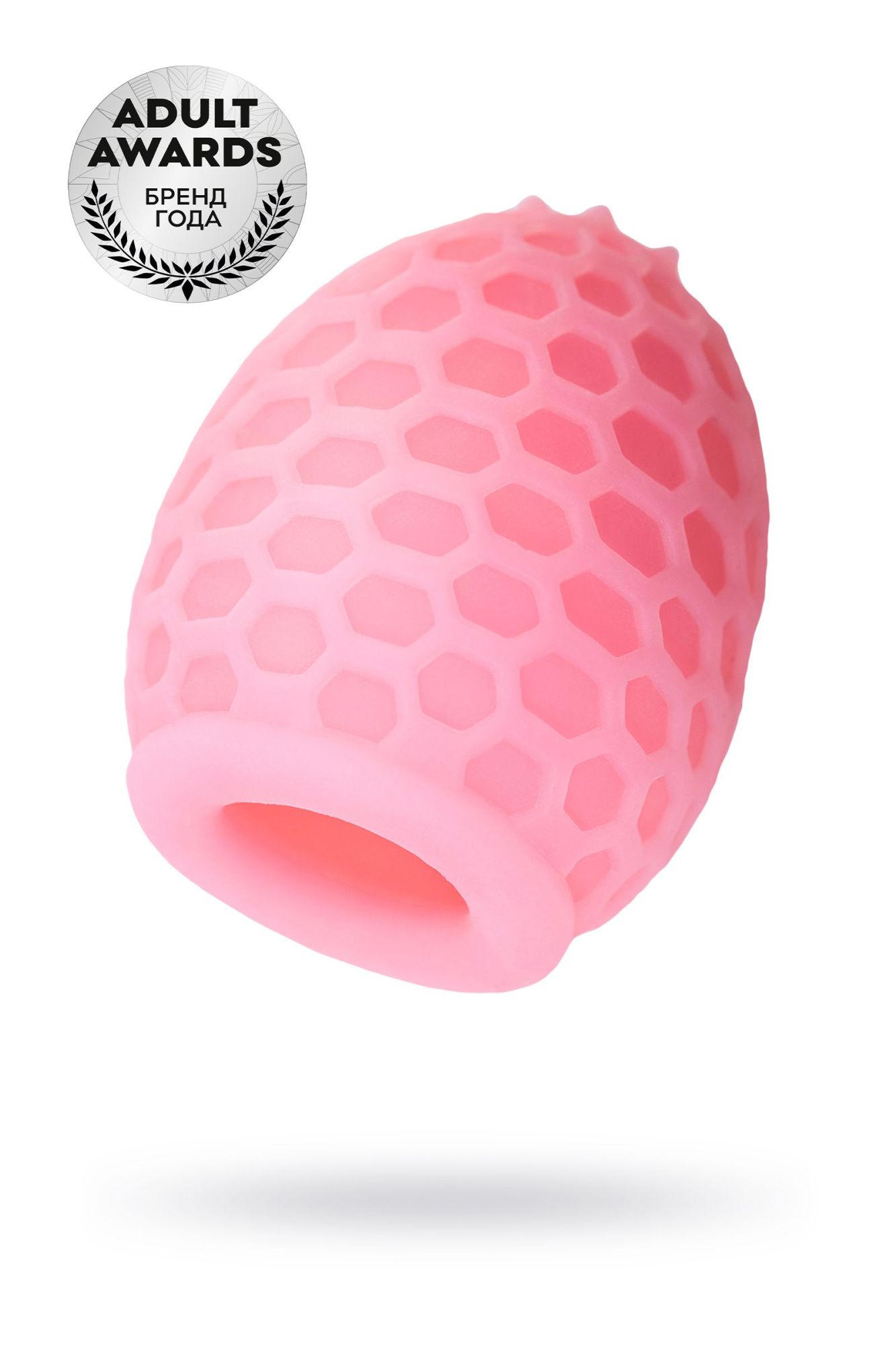 мастурбатор a-toys pufl, розовый, тре, 6 см ø 2,7 см в России