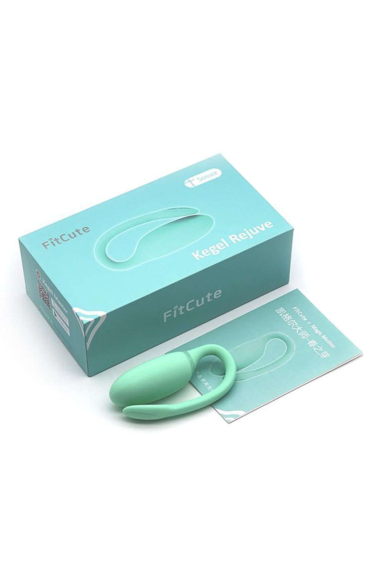 вибратор и тренажёр кегеля magic motion kegel rejuve, зеленый, 17,5 см в России