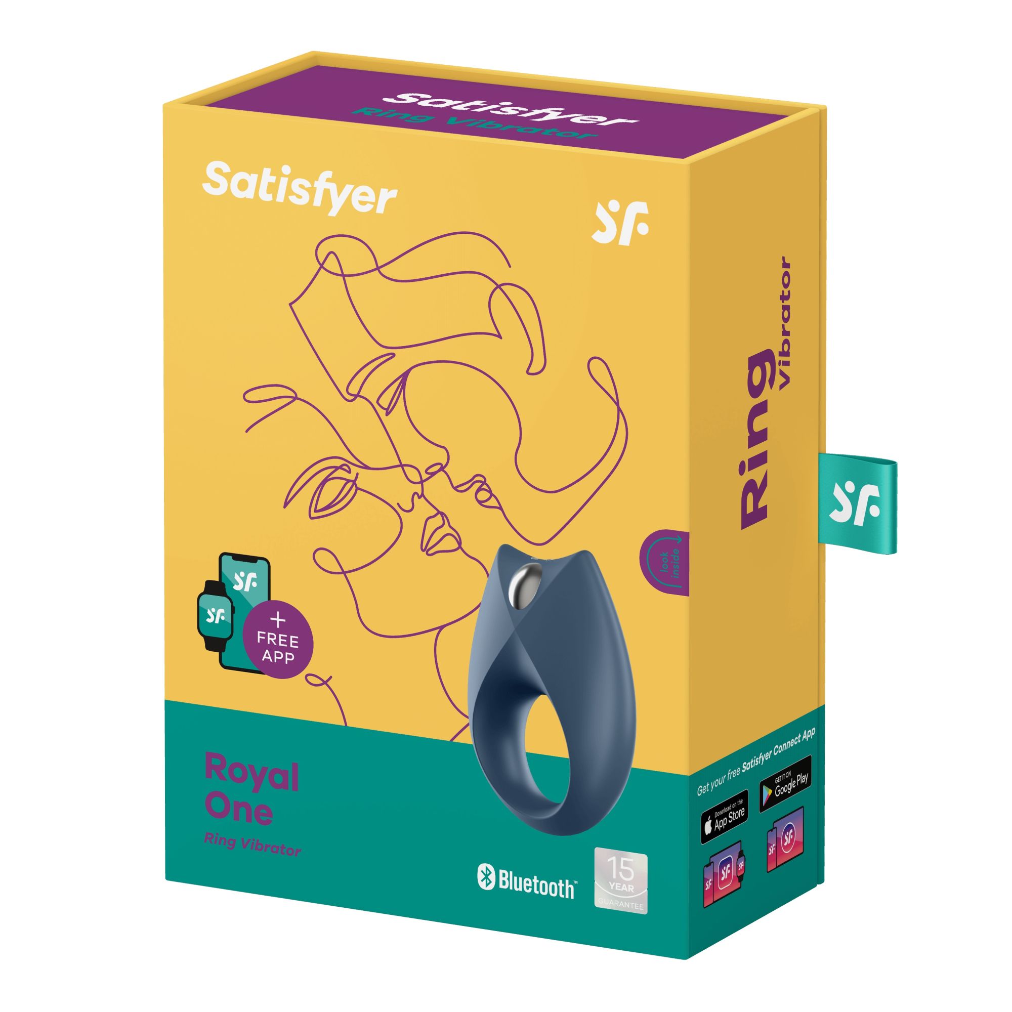 виброкольцо satisfyer royal one ring 001982sa в России