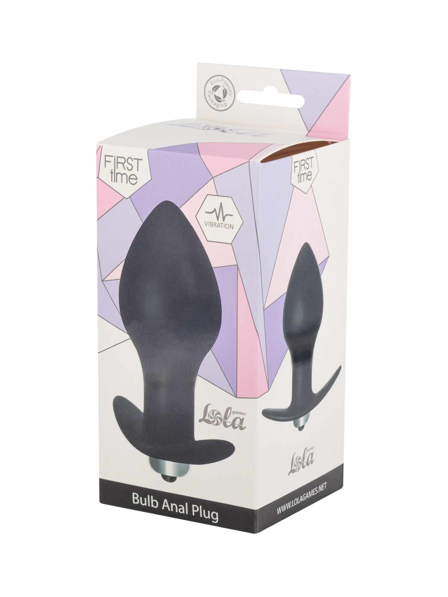 анальная пробка с вибрацией bulb anal plug black (батарейки ааа) 5006-03lola в России