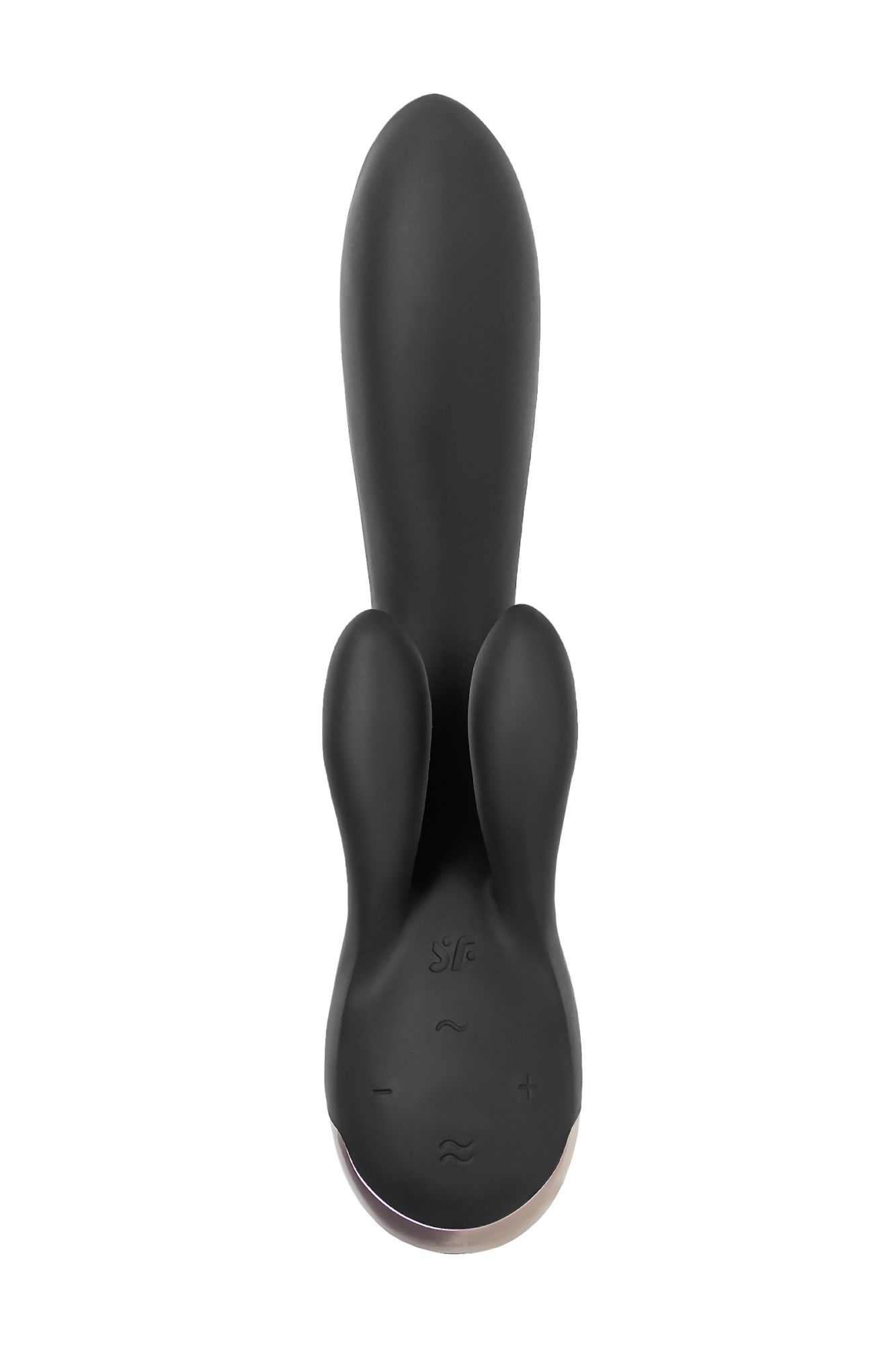 вибромассажер satisfyer double flex connect app, черный, силикон в России