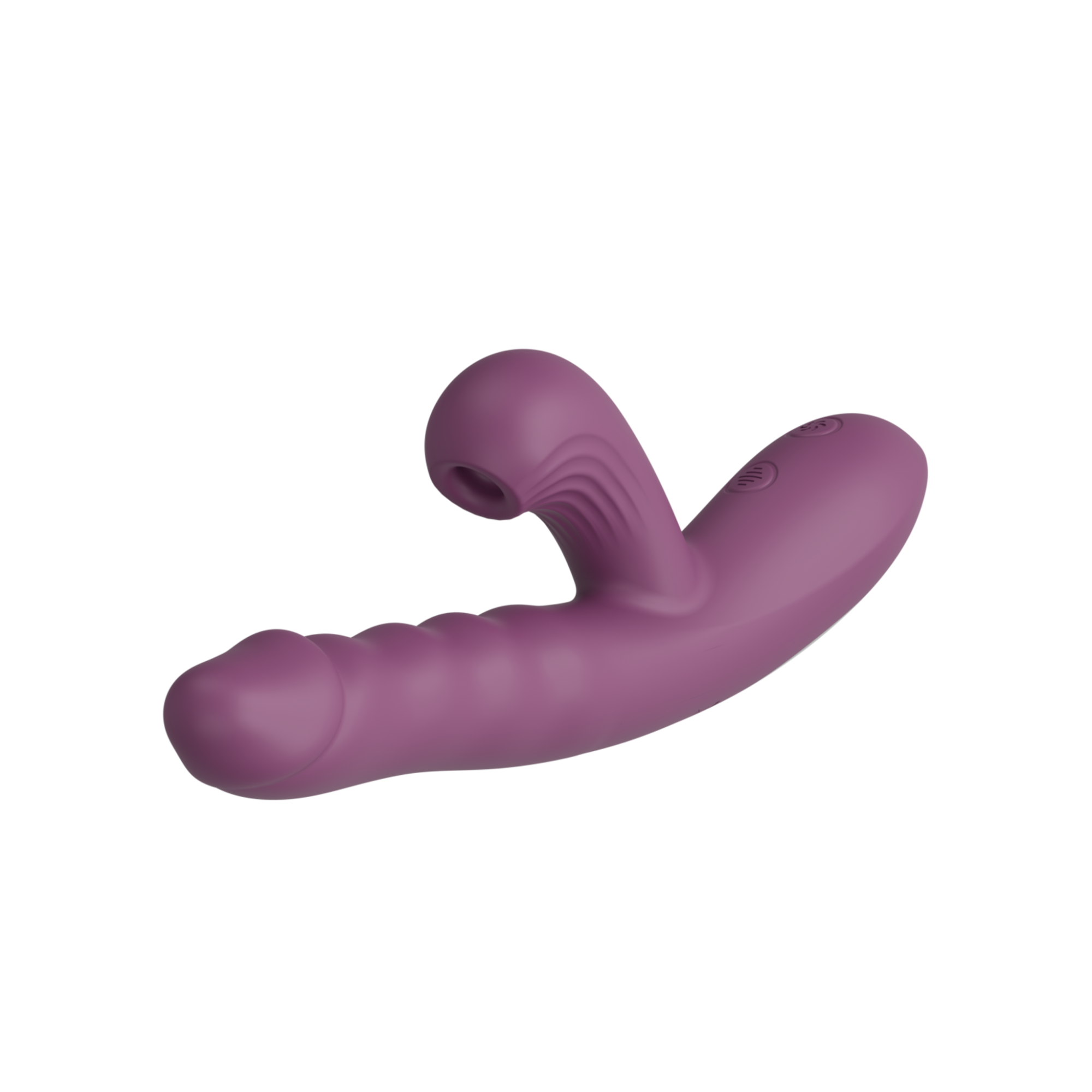 силиконовый вибратор с эффектом фрикций purple sw3028 в России