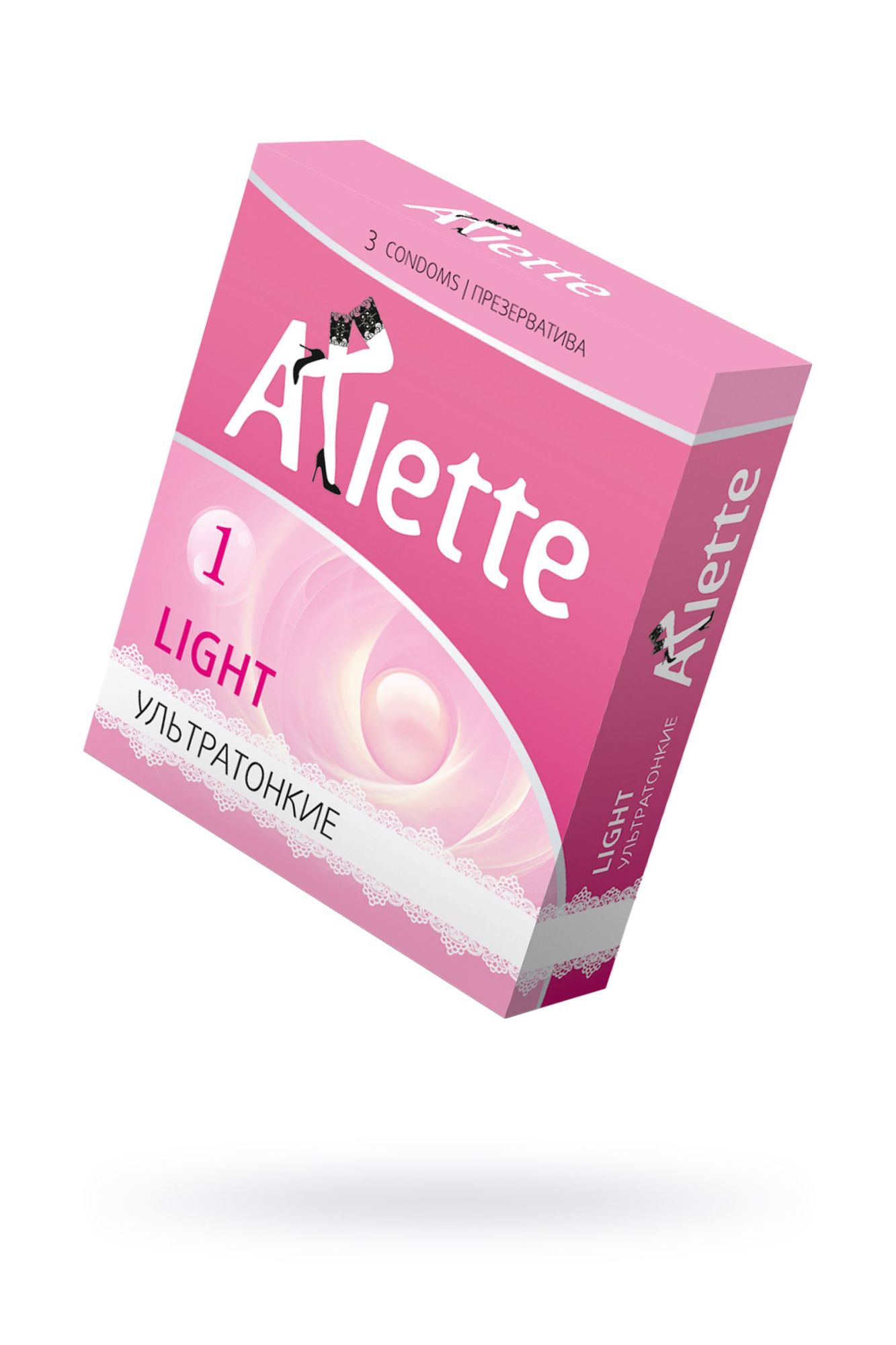 презервативы arlette, light, ультратонкие, латекс, 3 шт в России