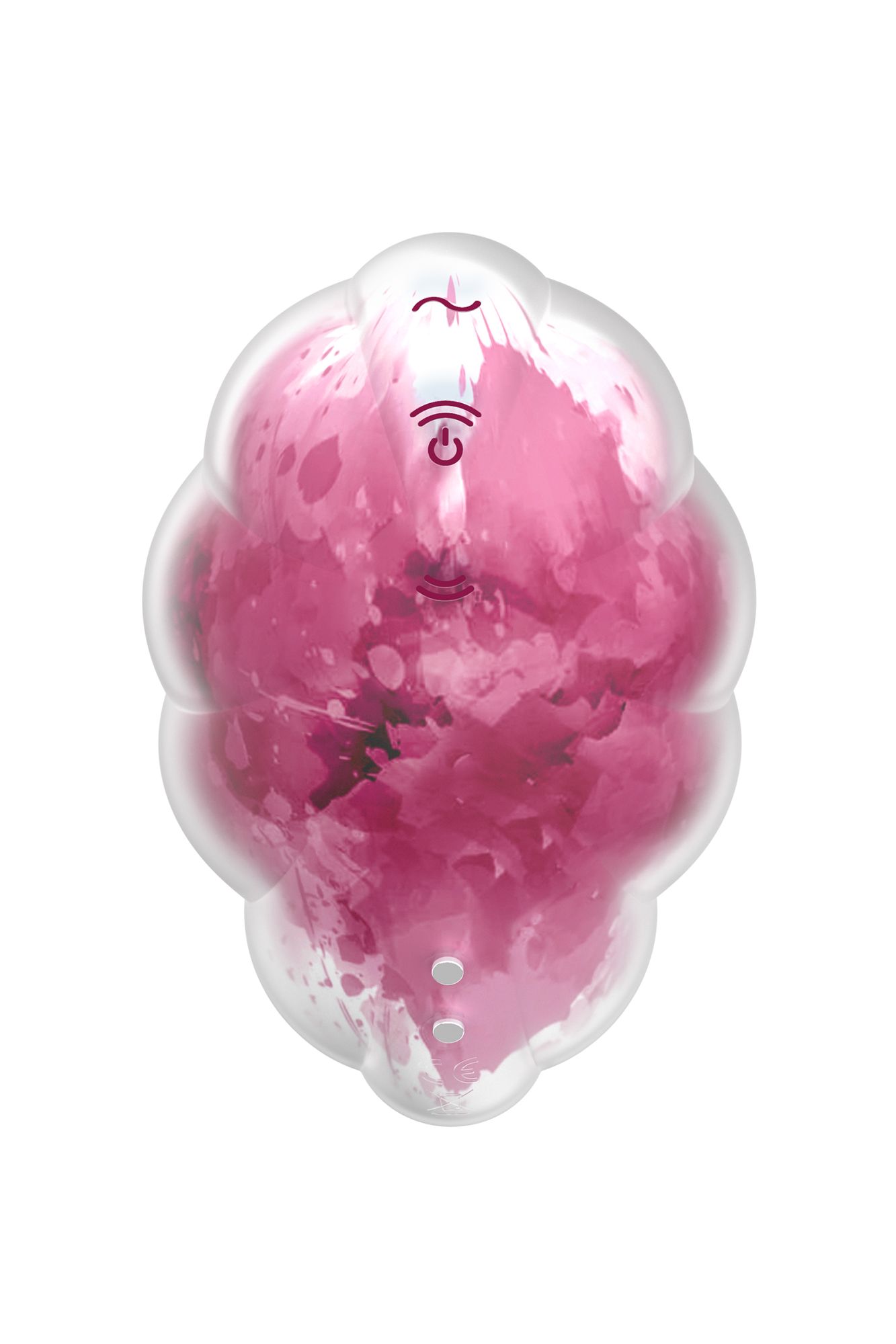 вакуумный стимулятор клитора satisfyer cloud dancer, силикон, красный, 9 см в России