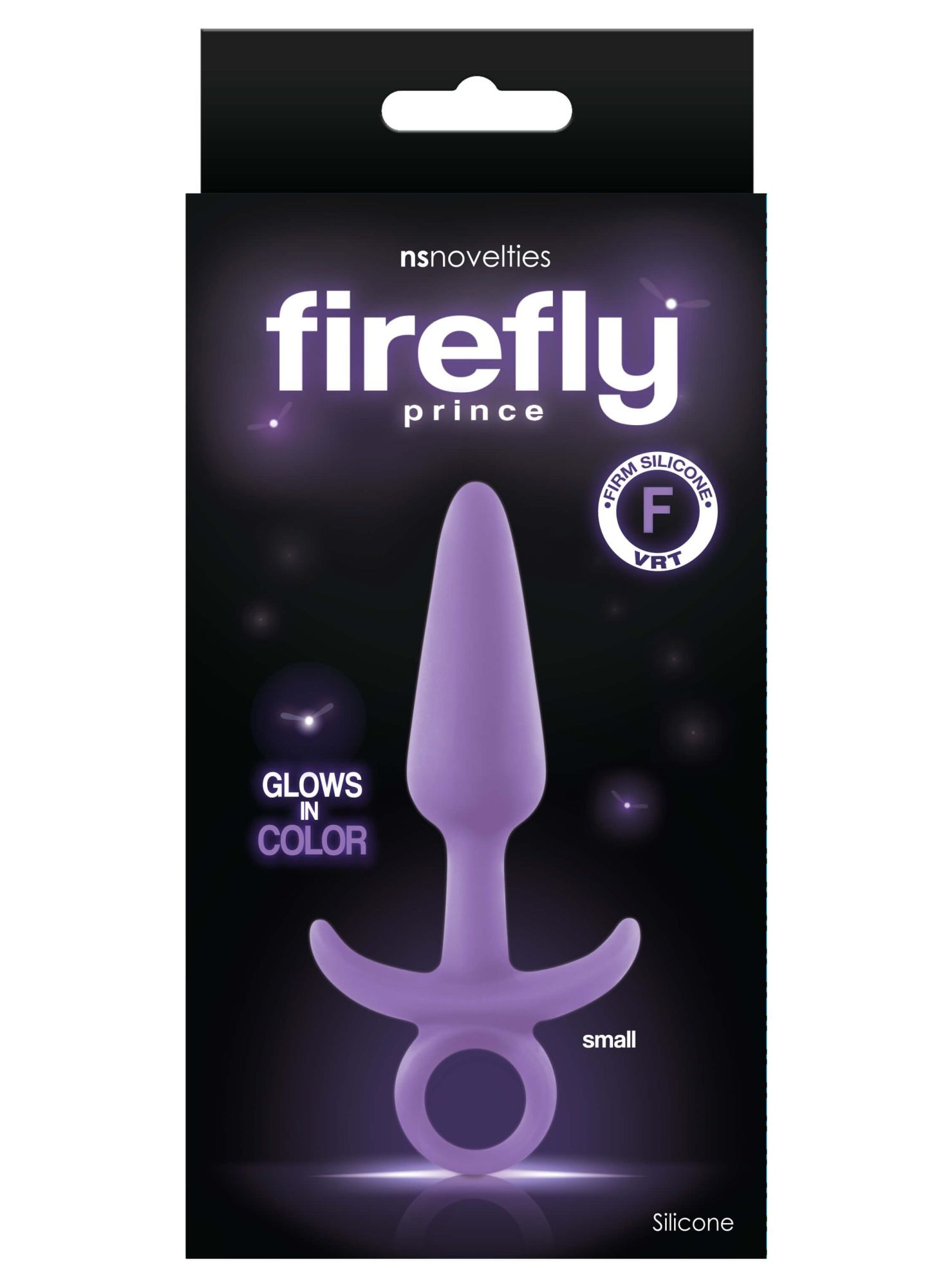 анальная пробка ns novelties firefly prince маленькая, фиолетовая в России