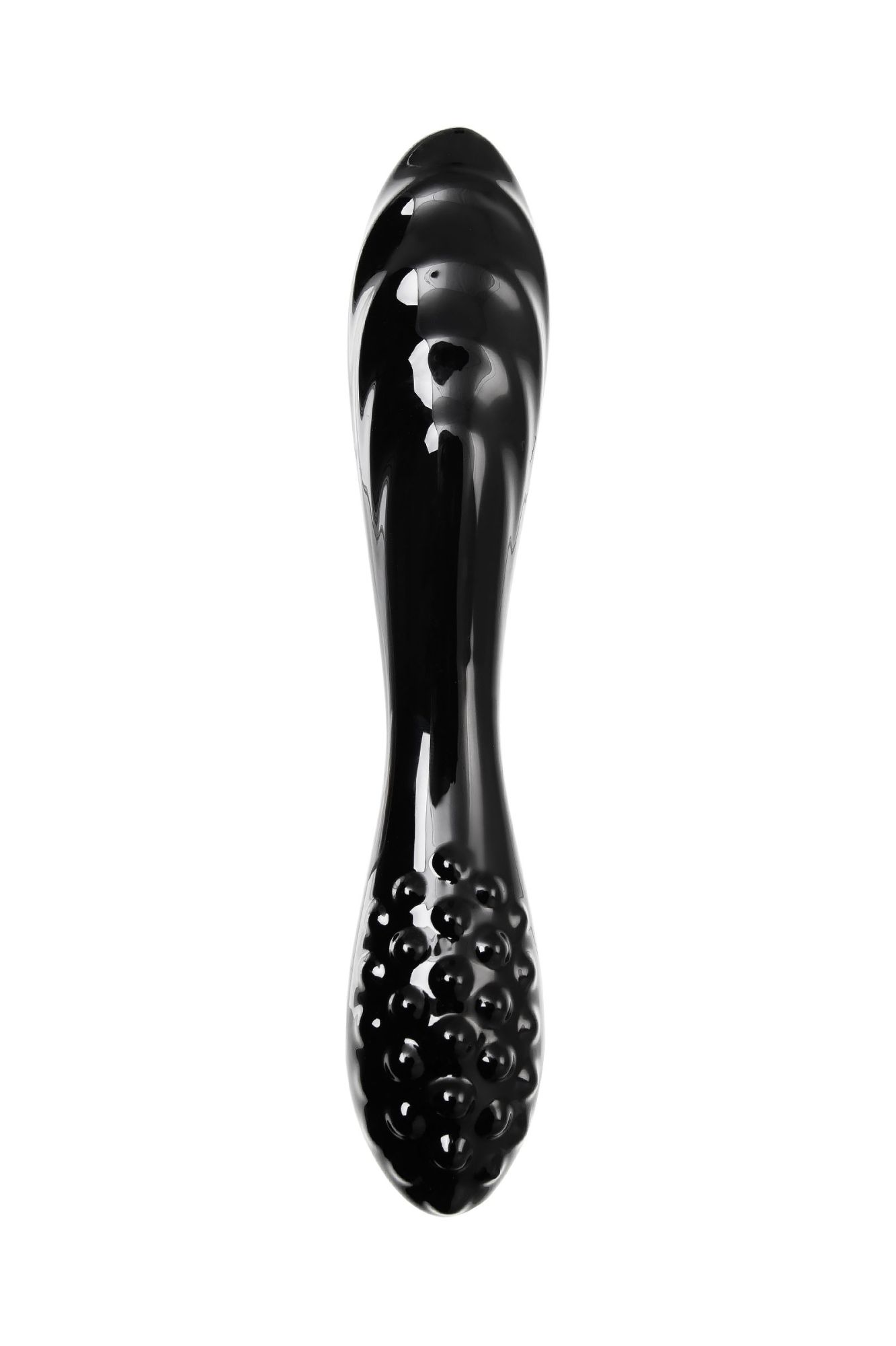 двухсторонний стеклянный стимулятор satisfyer dazzling crystal 11, чёрный в России