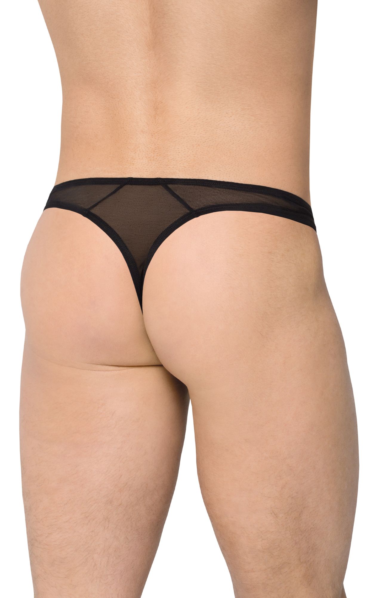 Эротическое трусы мужские со вставками wetlook softline collection, черный, xl в России