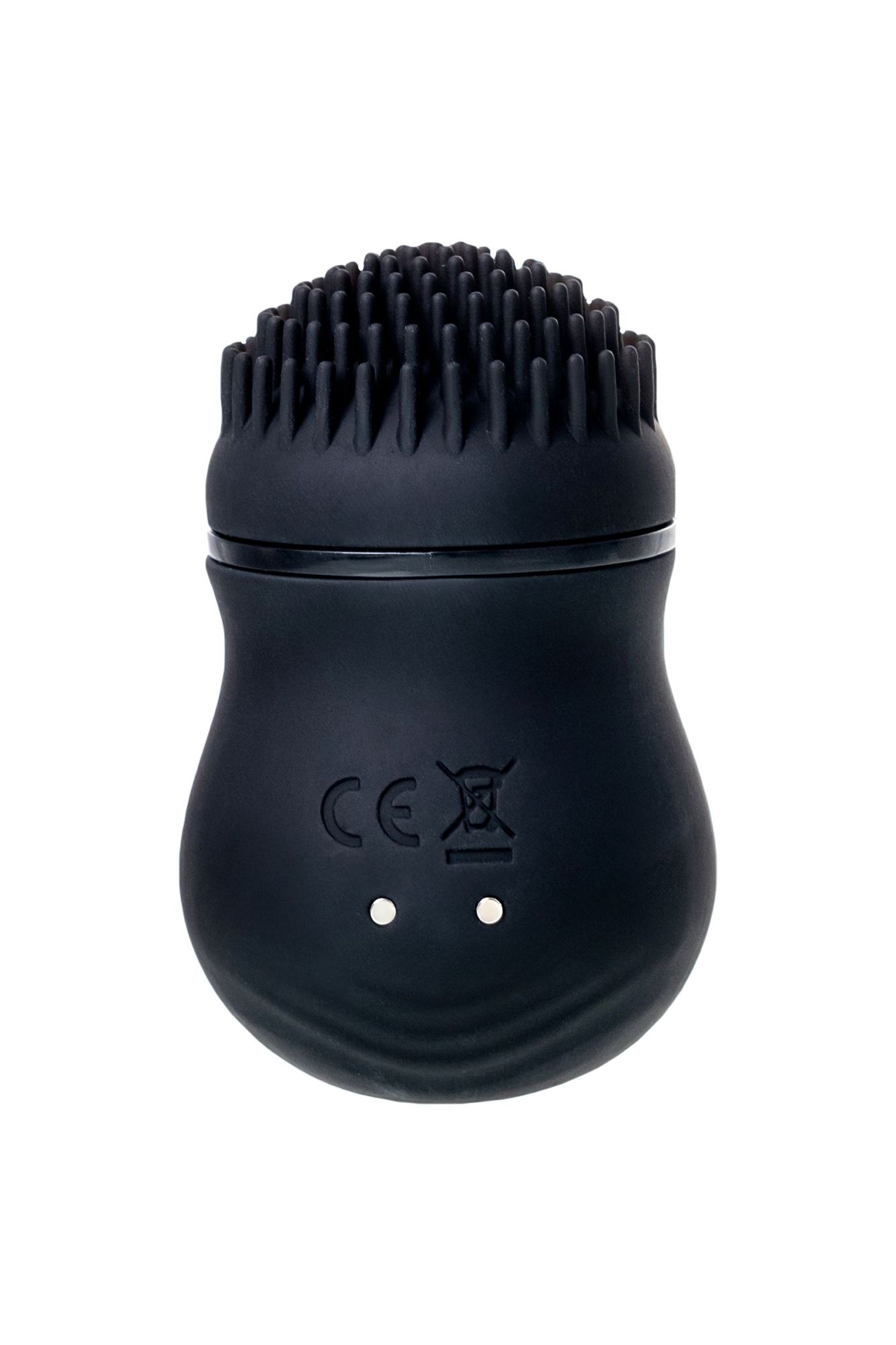 стимулятор клитора ppp curu-curu brush roter, abs-пластик, черный, 5,5 см в России