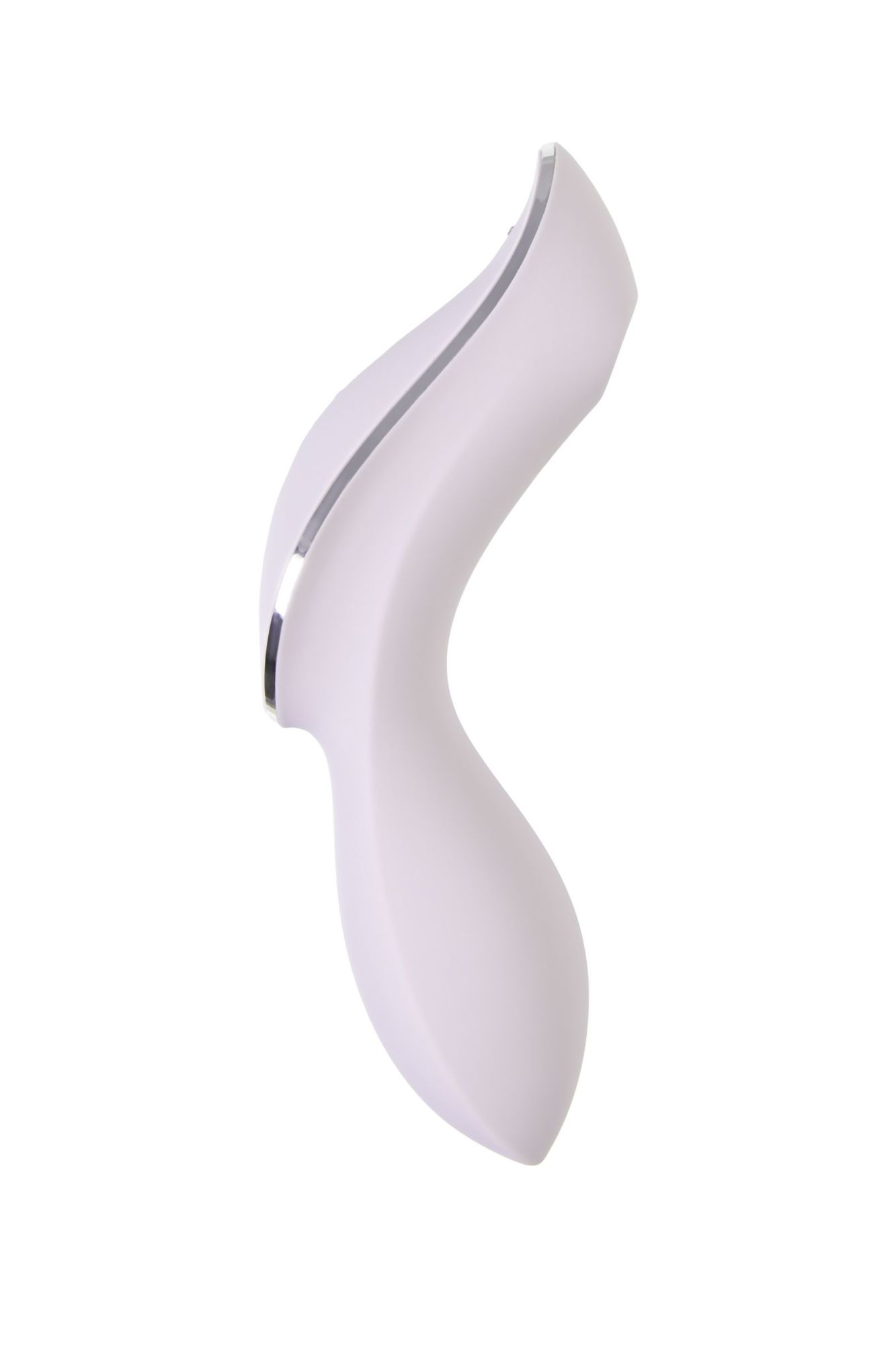 вакуумный стимулятор клитора satisfyer curvy trinity 2, фиолетовый, 6,7 см в России