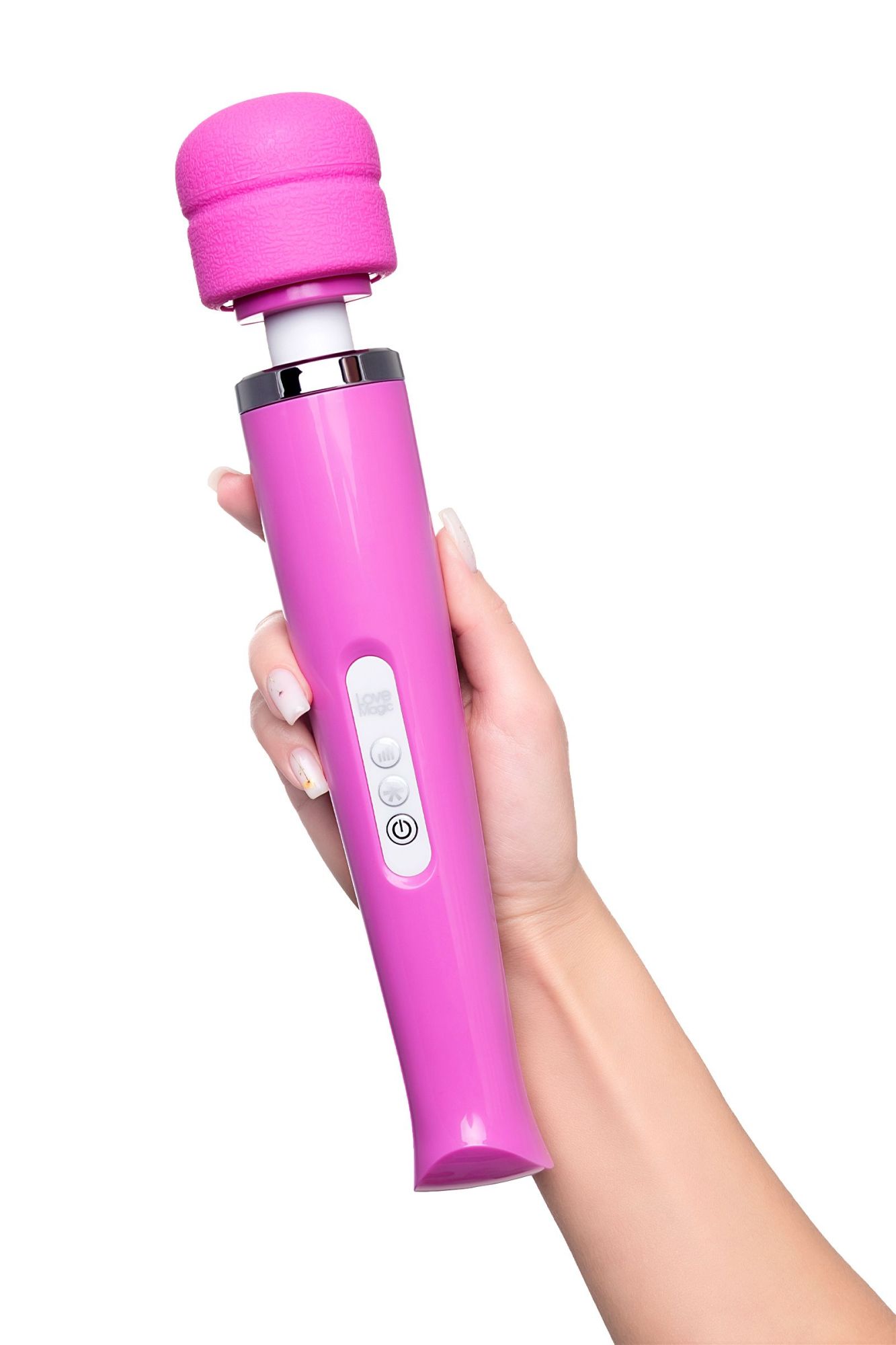 вибромассажер love magic, беспроводной, силикон, розовый, 32 см в России