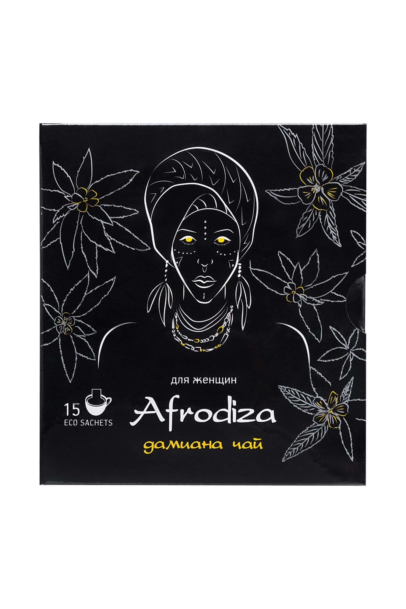 чай afrodiza, «дамиана чай», 75 г, 15 шт в России