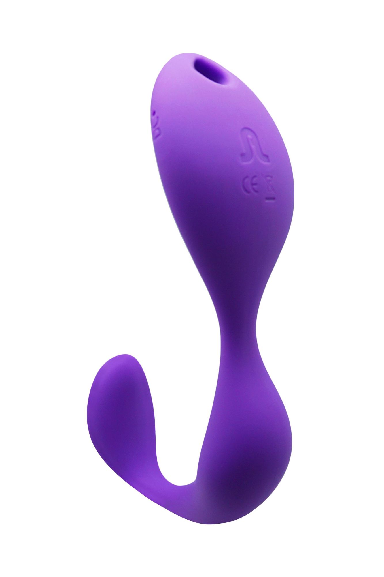 вибромассажер adrien lastic mr. hook, силикон, фиолетовый, 12 см в России