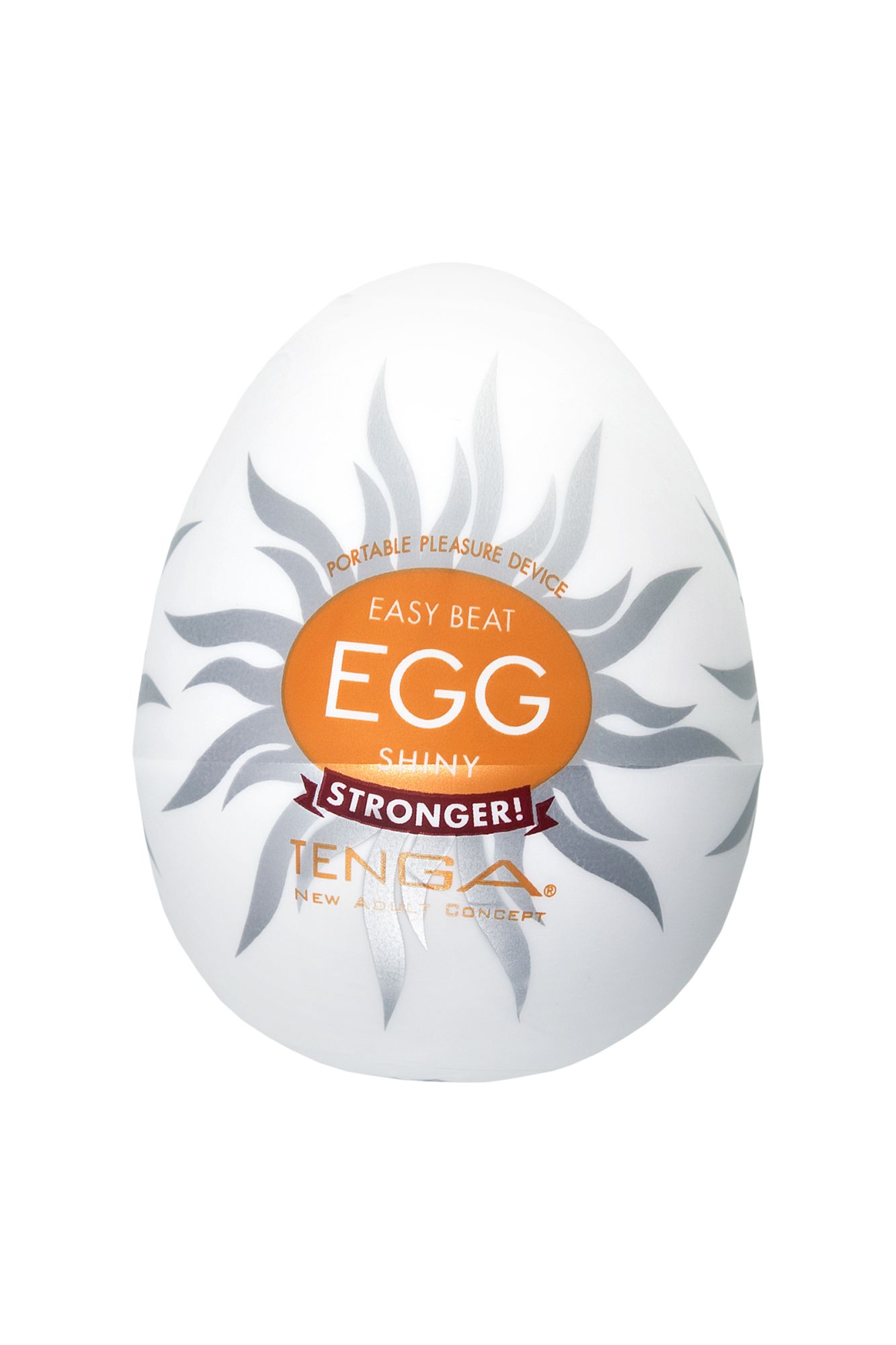 нереалистичный мастурбатор tenga №11 shiny, tpe, белый, 6,1 см в России
