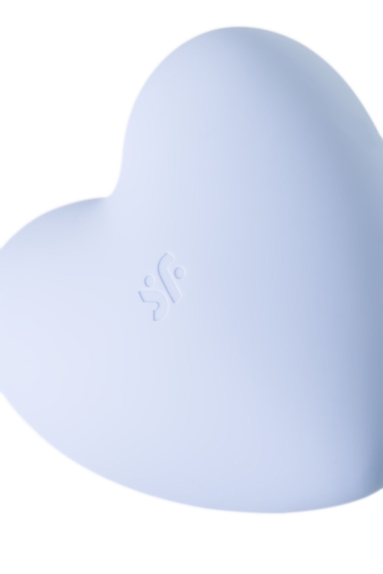 вакуум-волновой бесконтактный стимулятор клитора satisfyer cutie heart, силикон, голубой, 7,55 см в России