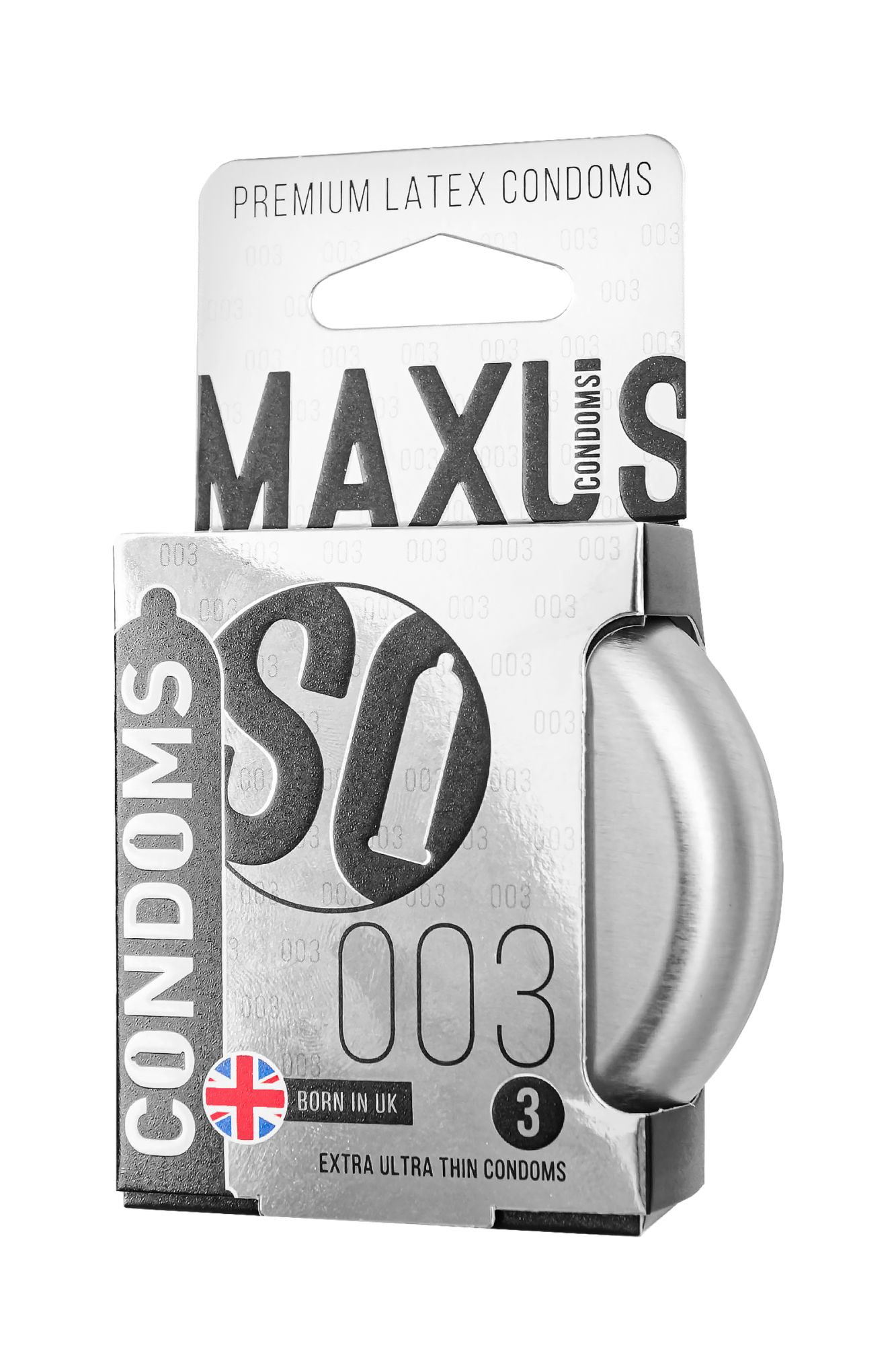 презервативы maxus, тонкие, латекс, железный кейс, 18 см, 5,3 см, 3 шт. в России