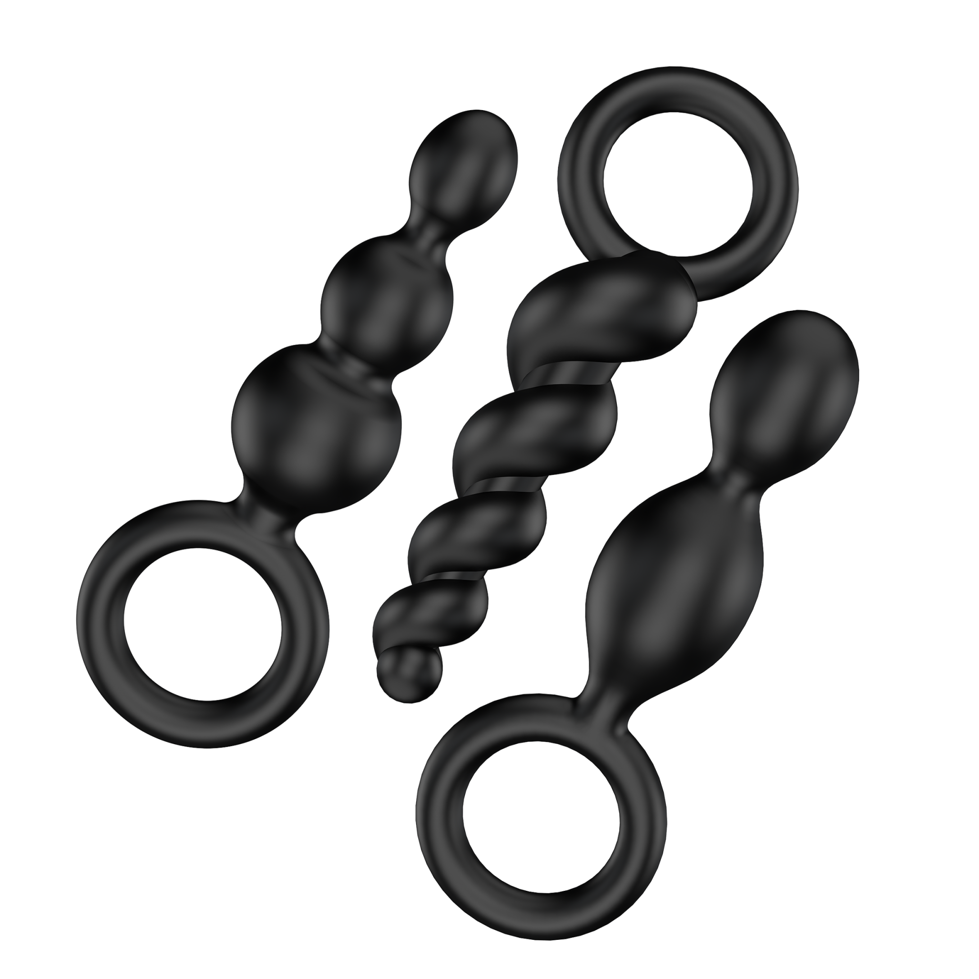 комплект анальных стимуляторов satisfyer black 000756sa в России