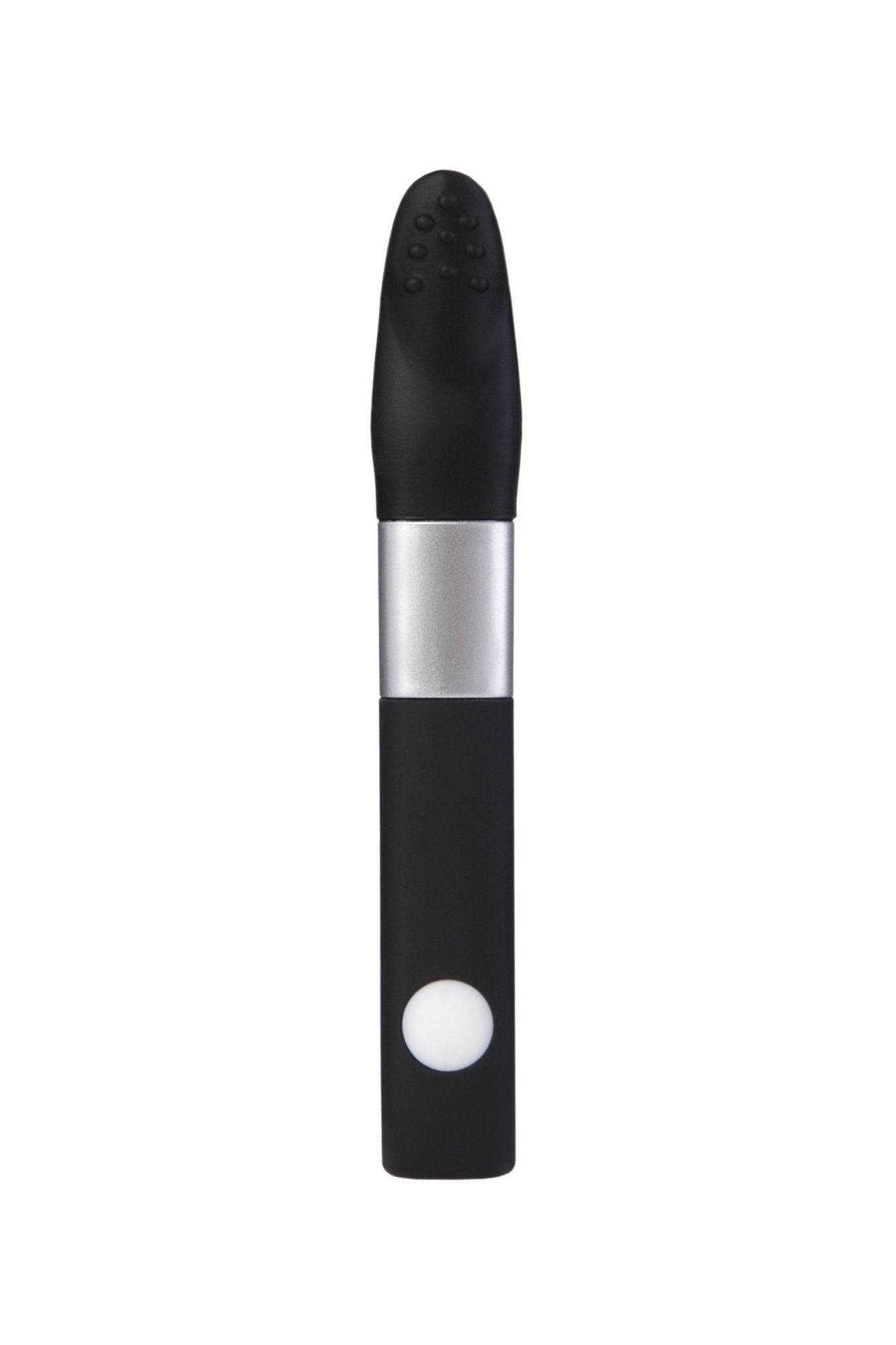 вибратор клиторальный qvibry 8gb usb памяти, силикон, черный, 12 см в России