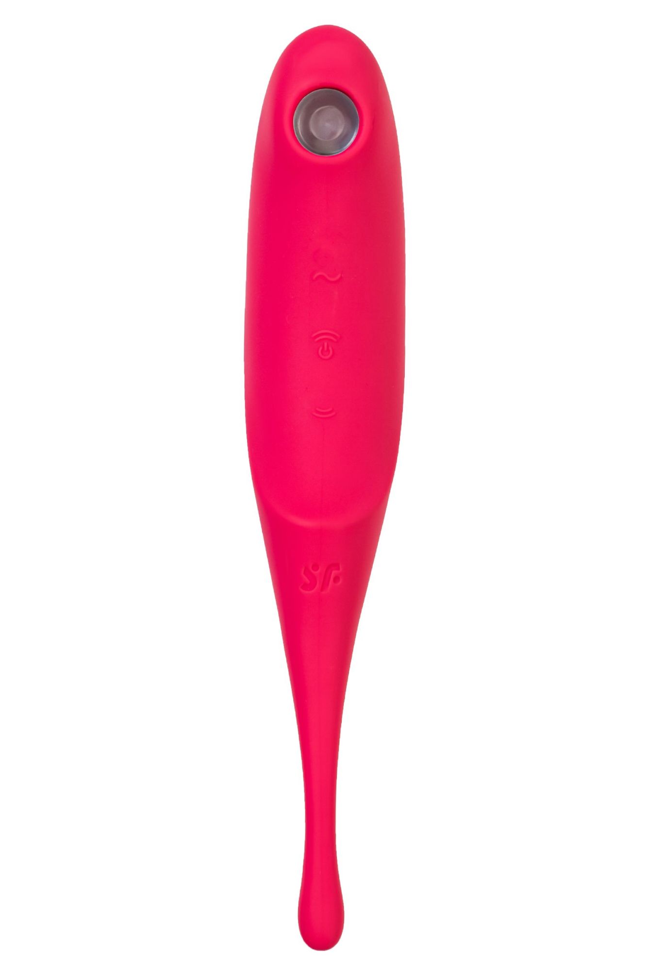 вакуум-волновой бесконтактный стимулятор клитора satisfyer twirling pro, силикон, красный, 20 см в России