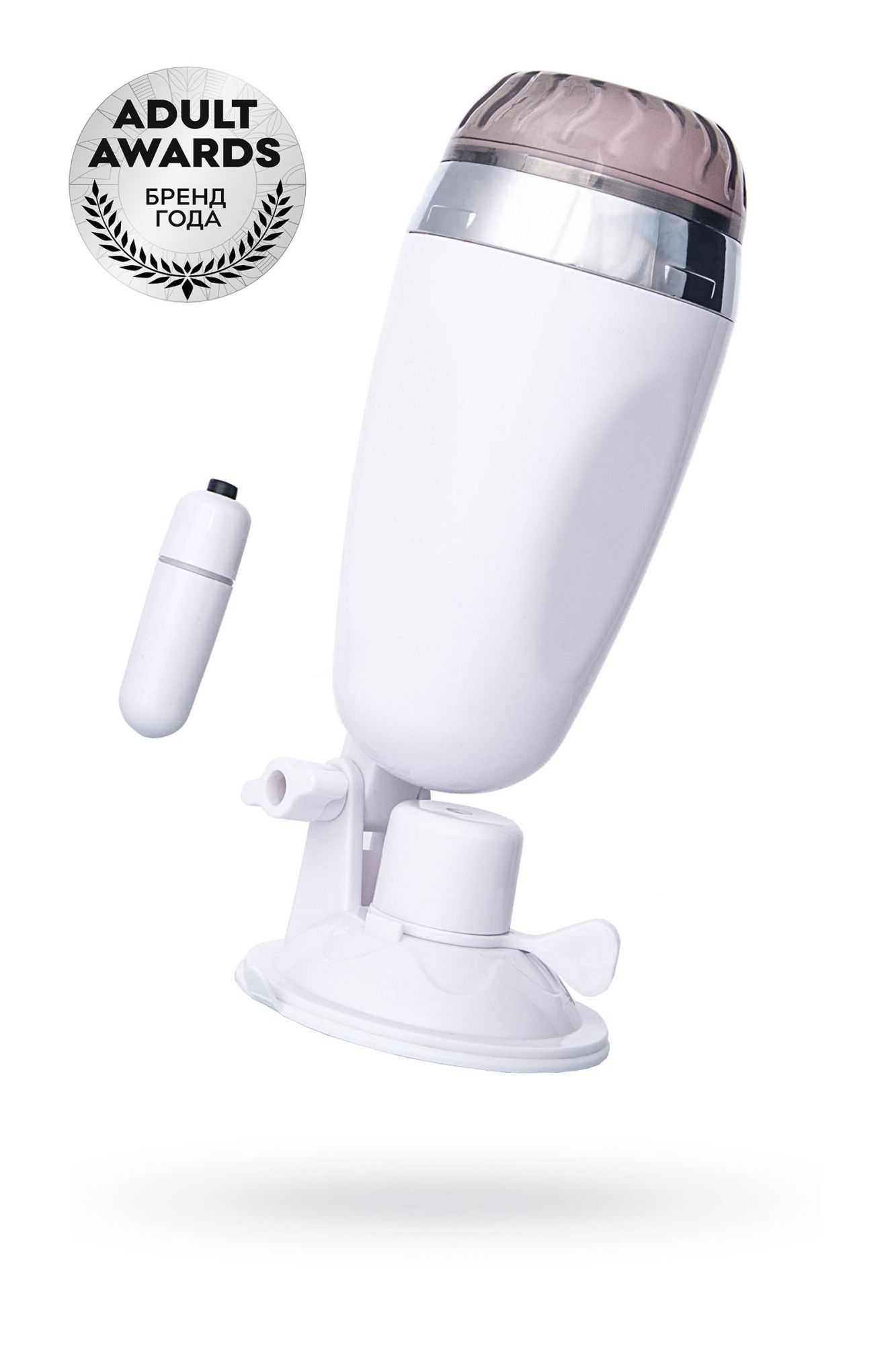 реалистичный мастурбатор toyfa a-toys coochy, tpr, белый, 21 см в России