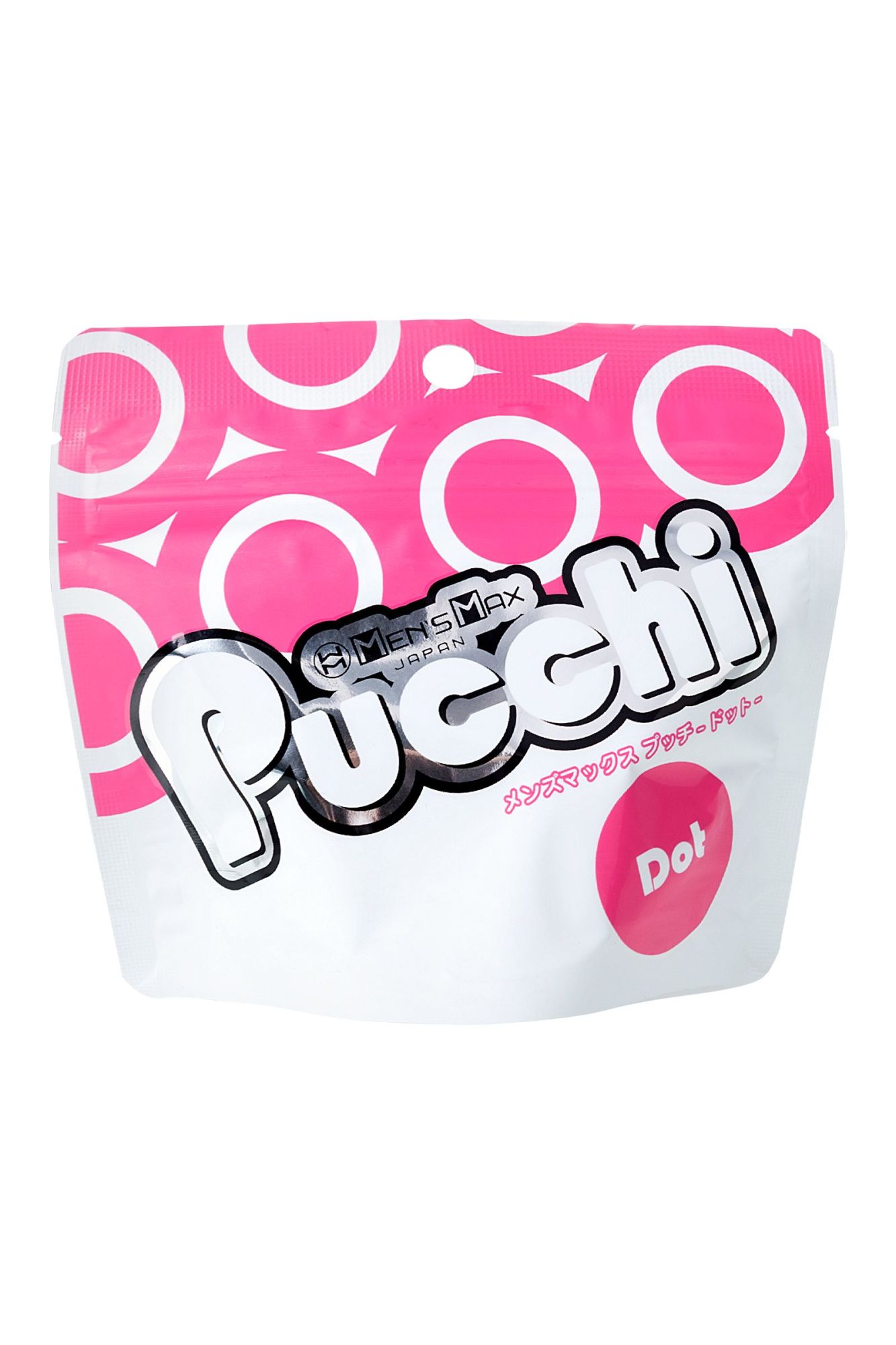 мастурбатор нереалистичный mensmax pucchi dot, tpe, белый, 6,5 см в России