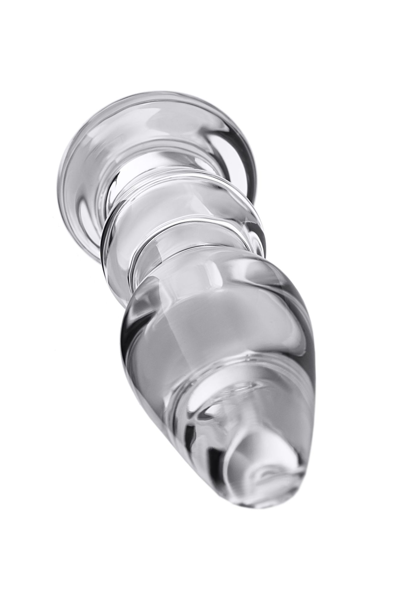 анальная втулка sexus glass, стекло, прозрачная, 17 см, ø 3,5 см в России