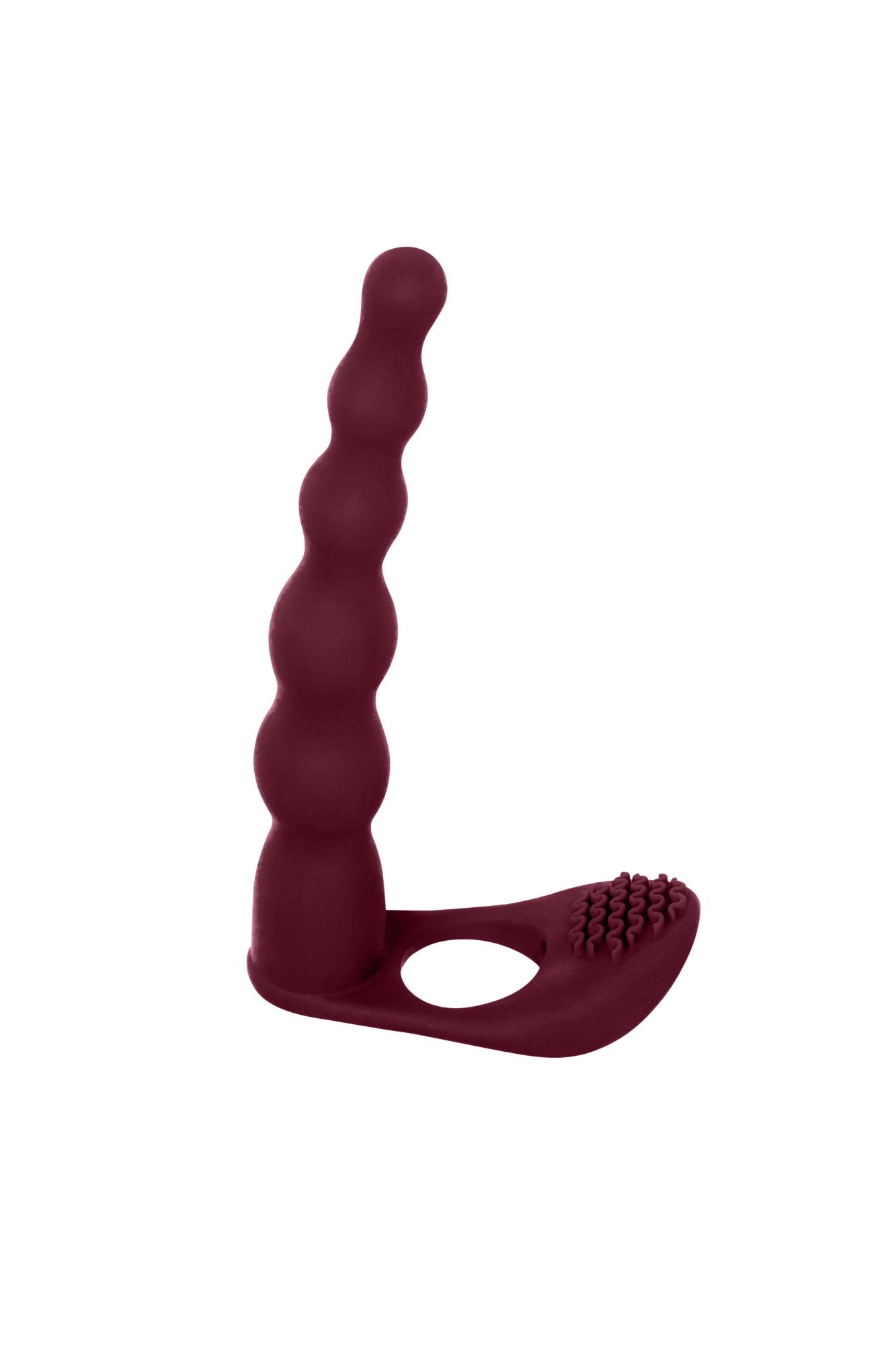 вибронасадка для двойного проникновения pure passion farnell wine red 1203-02lola в России