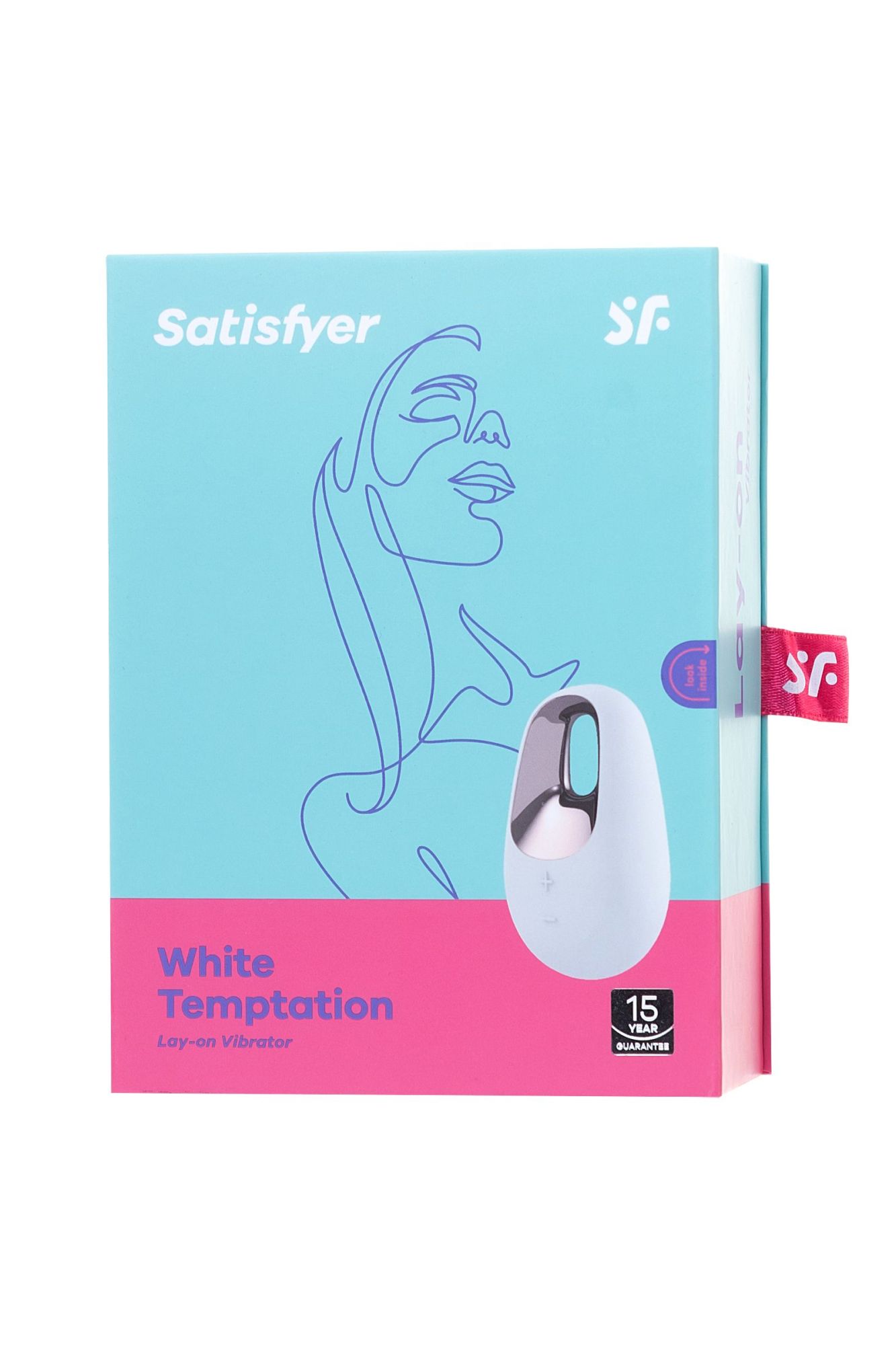 вибромассажер satisfyer layon 5, white temptation, силикон, белый, 9,2 см в России