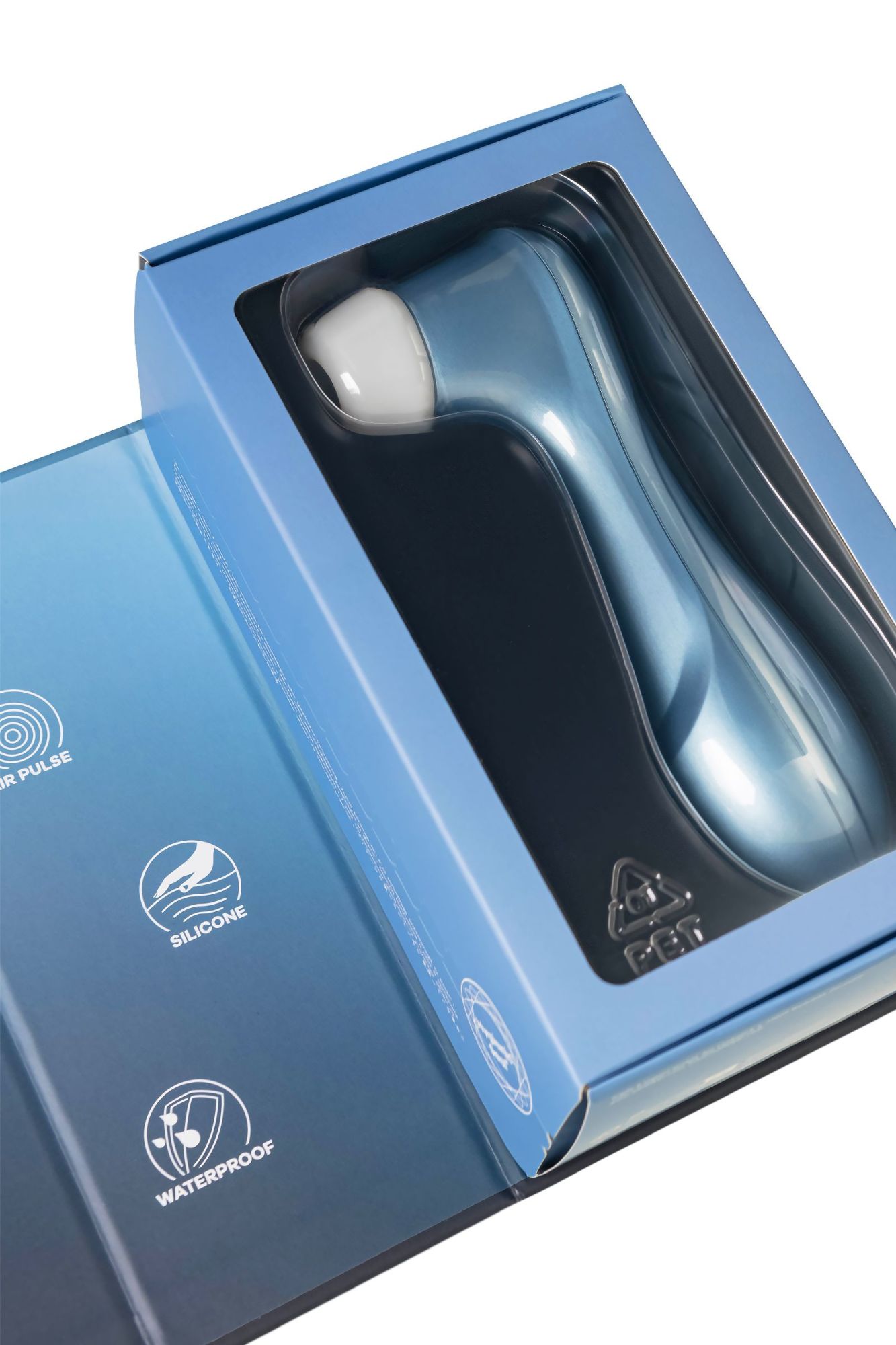 вакуум-волновой бесконтактный стимулятор клитора satisfyer pro 2, силикон, голубой, 16,5 см в России