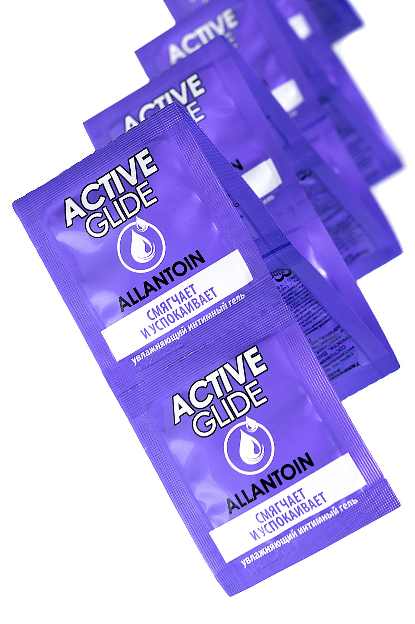увлажняющий интимный гель active glide allantoin, 3г по 20шт в упаковке в России
