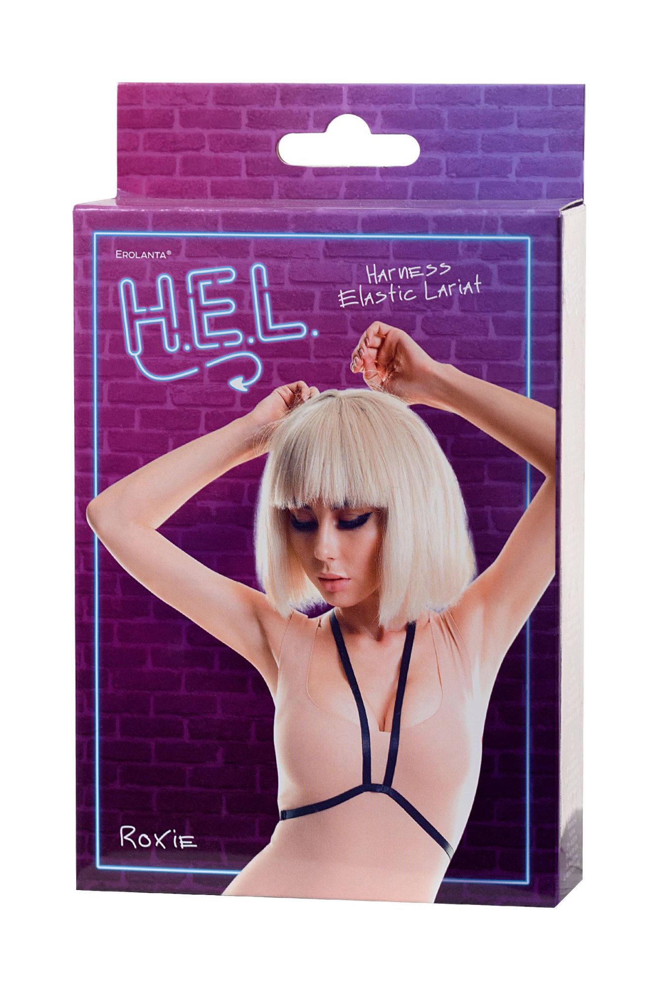 Эротическое стреп h.e.l. roxie, текстиль, черный, os в России
