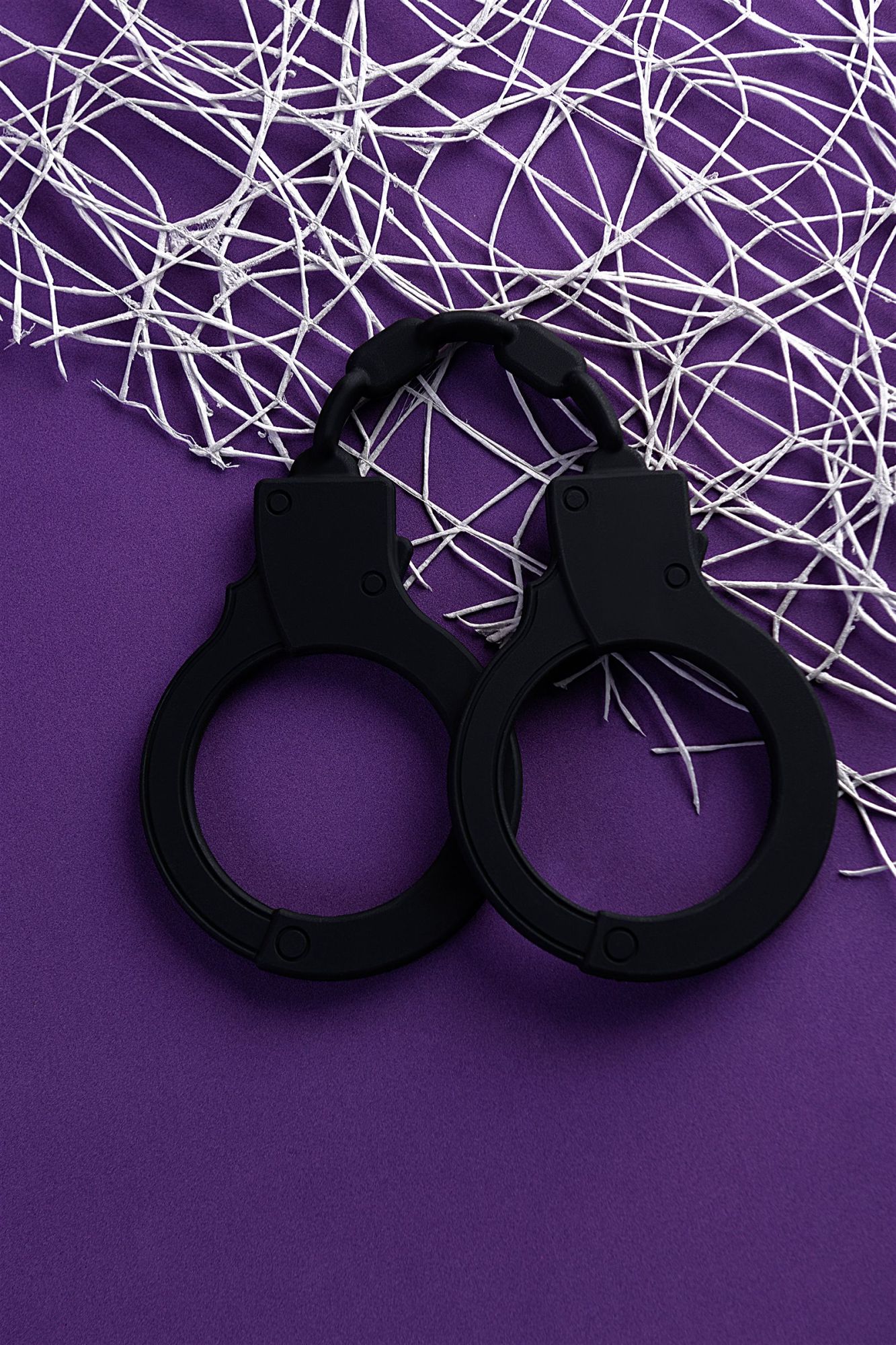 силиконовые наручники a-toys by toyfa, силикон, черные, 33 см в России