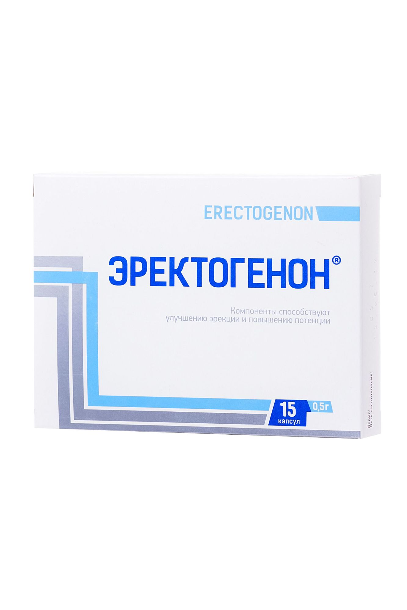 капсулы для мужчин «эректогенон»,15 капсул в России