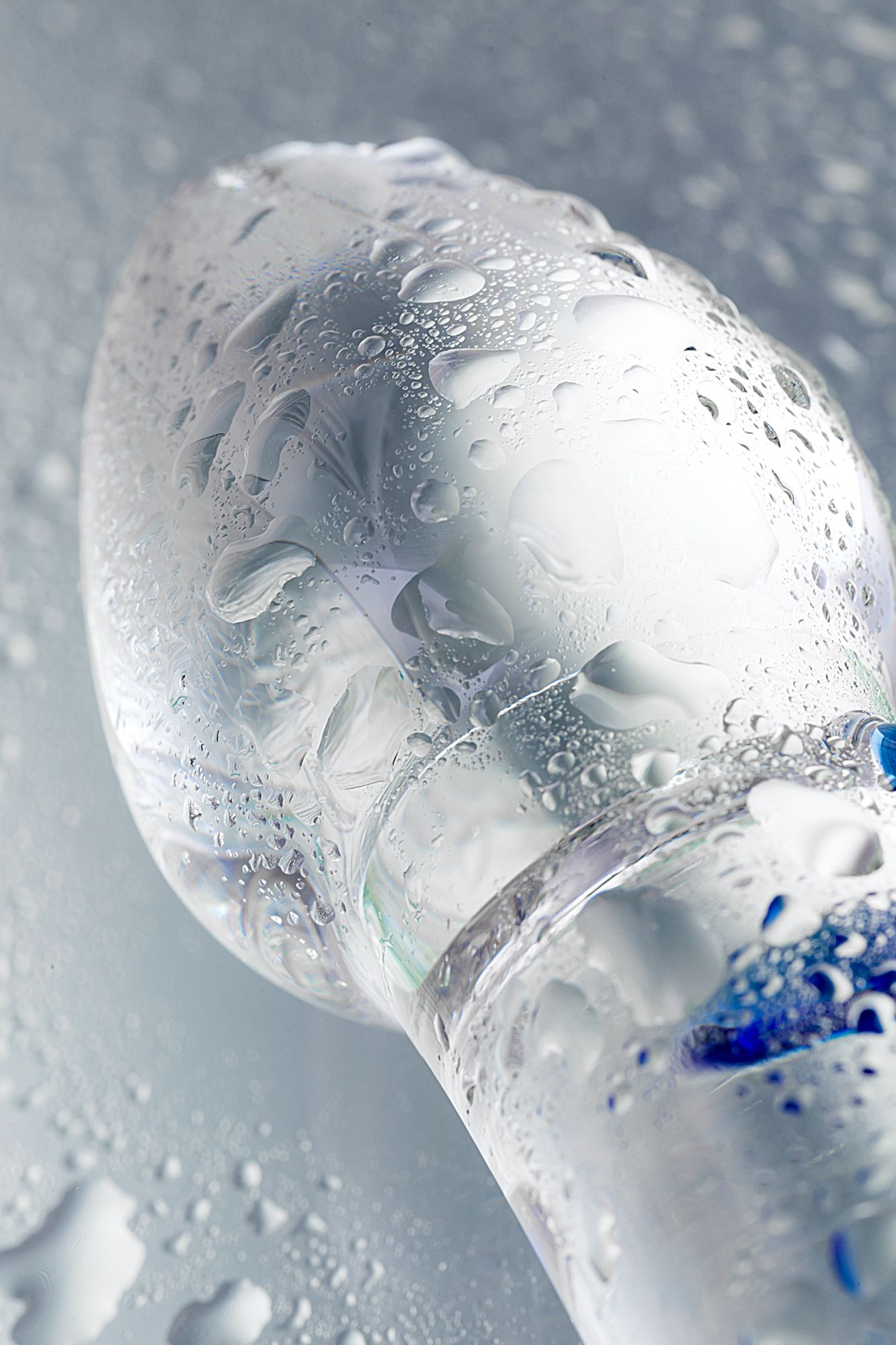 фаллоимитатор с двумя головками sexus glass, стекло, прозрачный, 20 см в России