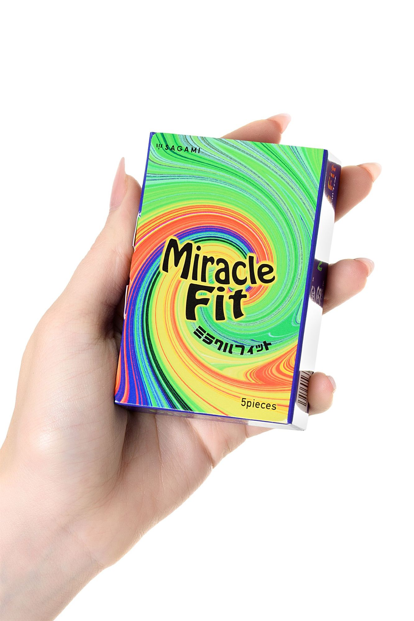 презервативы sagami, miracle fit, латекс, 18,5 см, 5,2 см, 5 шт. в России