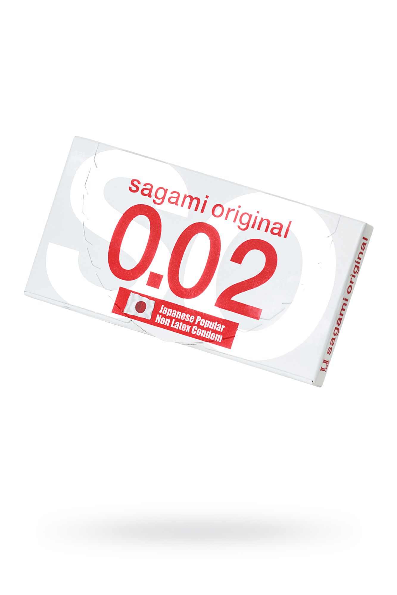 презервативы sagami, original 0.02, полиуретан, ультратонкие, гладкие, 19 см, 5,8 см, 2 шт. в России