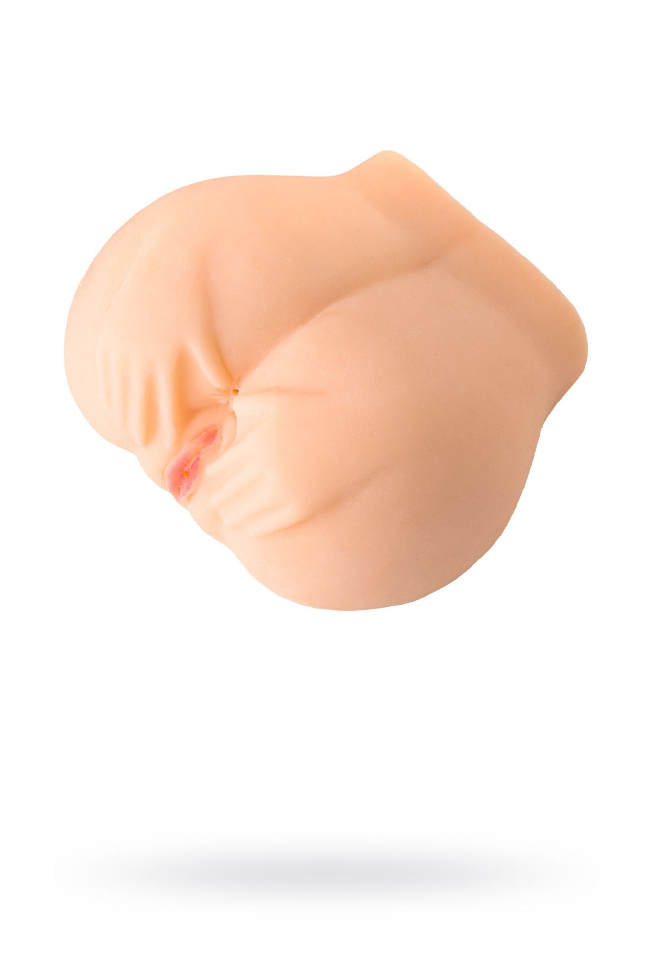 мастурбатор реалистичный toyfa juicy pussy pauline с вибрацией, вагина и анус,tpr, телесный, 14,5 см в России