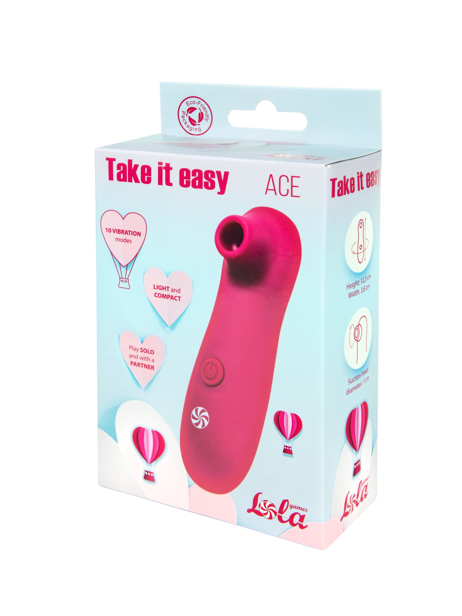 вакуумно-волновой стимулятор take it easy ace wine 9020-01lola в России