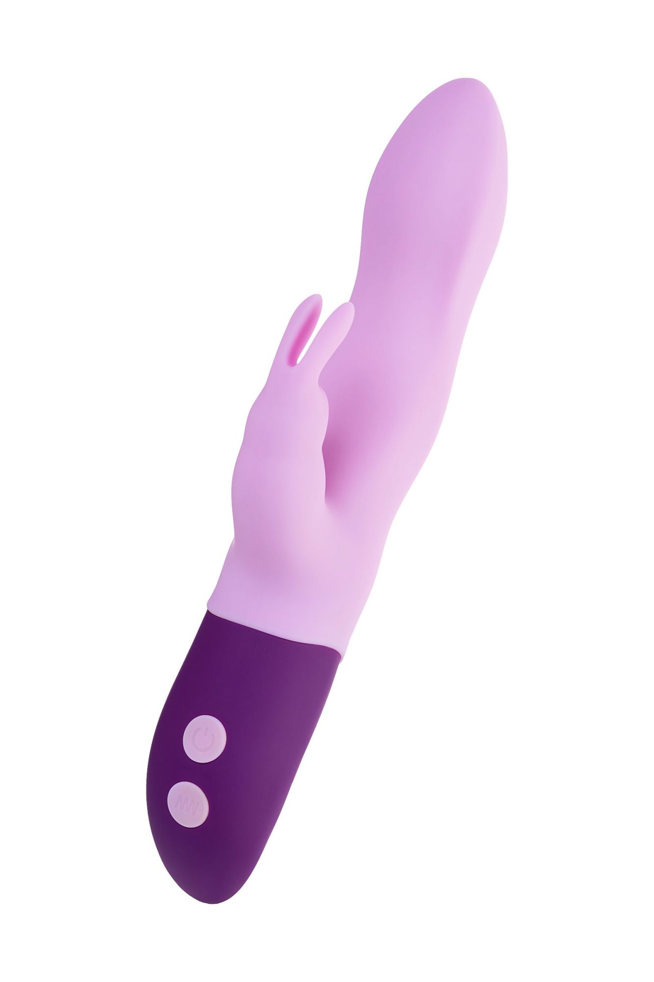 нереалистичный вибратор love to love hello rabbit, силикон, фиолетовый, 24,5 см. в России