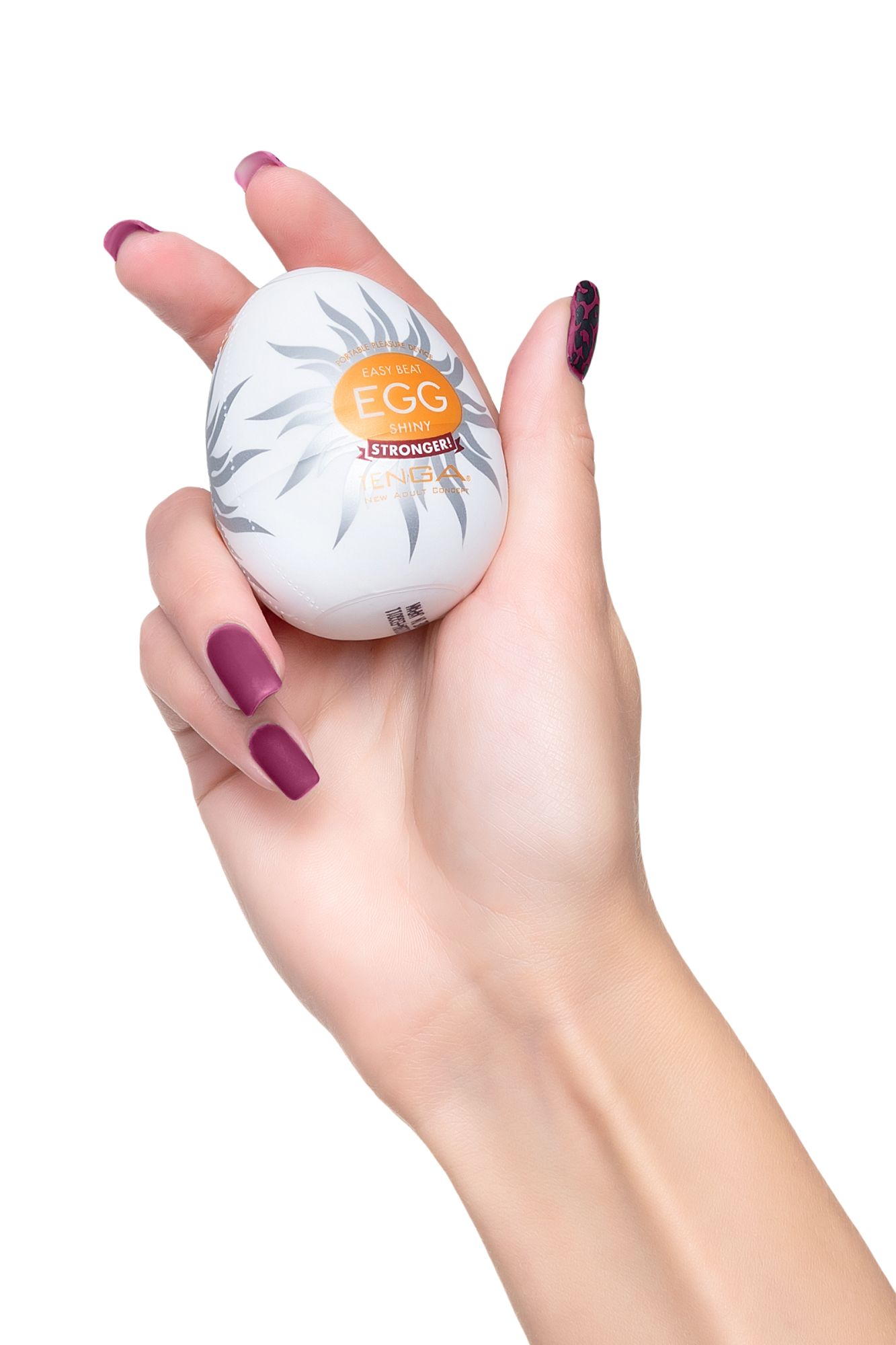 нереалистичный мастурбатор tenga №11 shiny, tpe, белый, 6,1 см в России