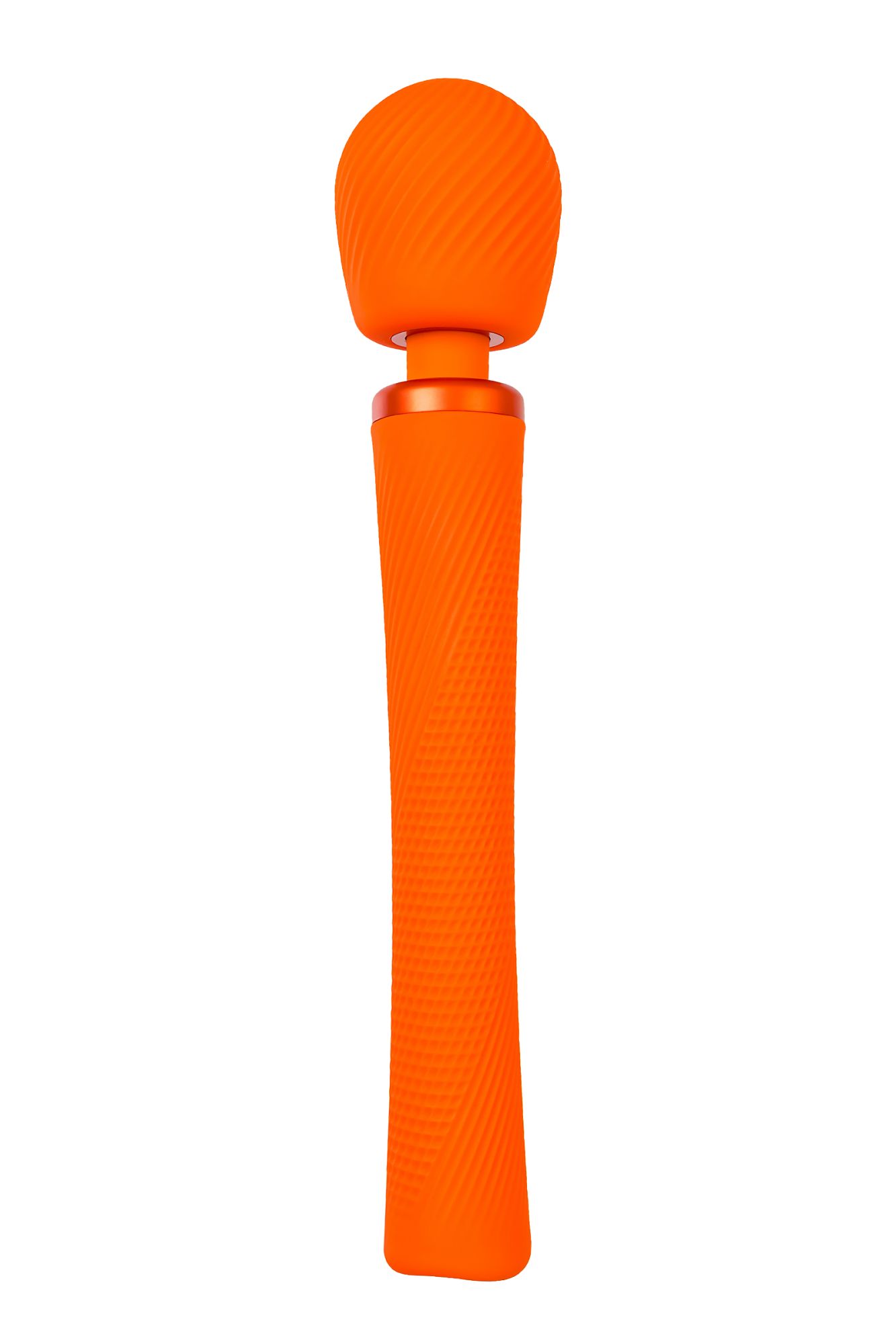 вибромассажер fun factory vim vibrating wand, силикон, оранжевый, 31,3 см в России