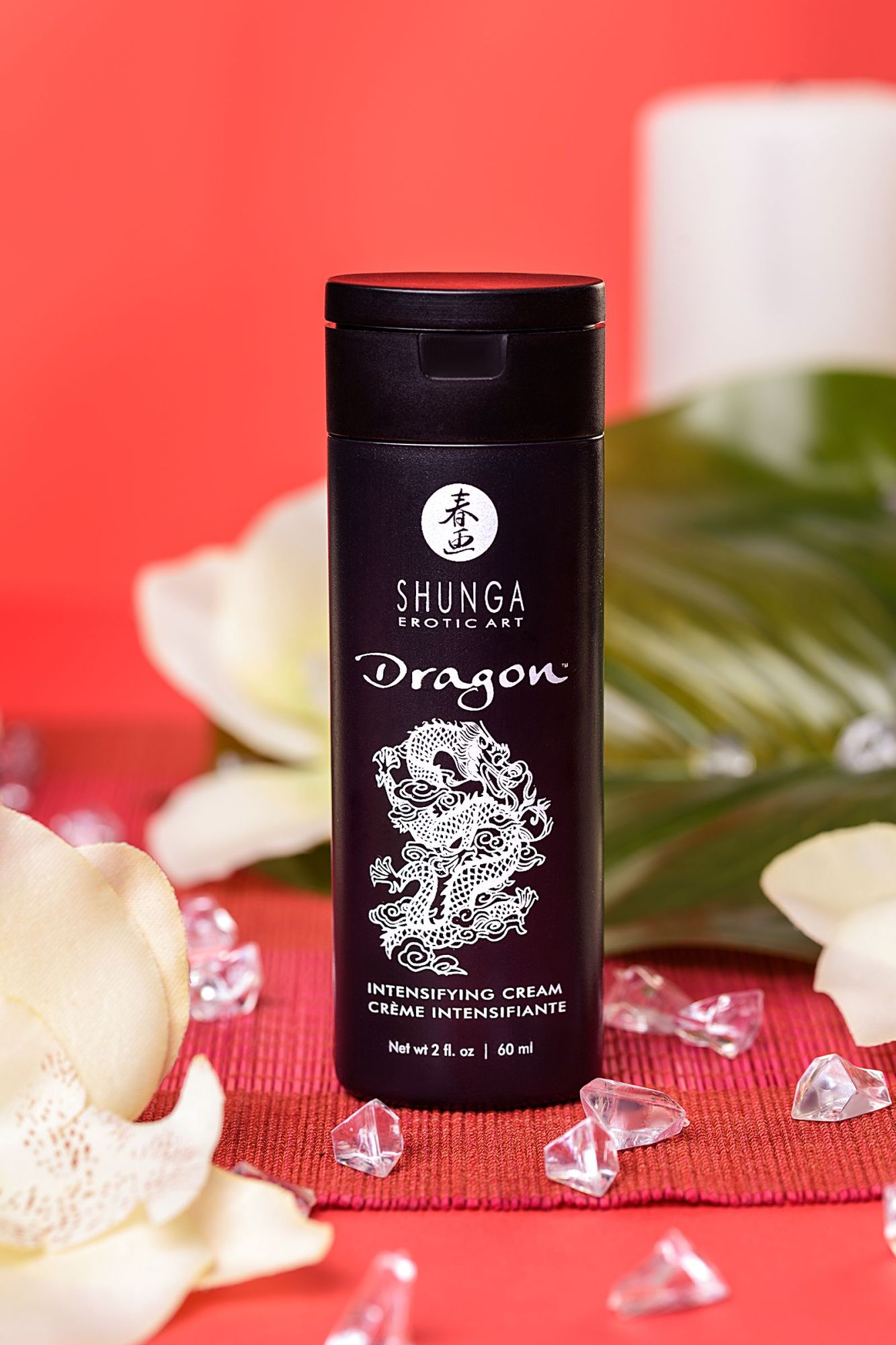 интимный крем-лубрикант для мужчин shunga «дракон» (dragon), эффект «ледяного огня», 60 мл в России