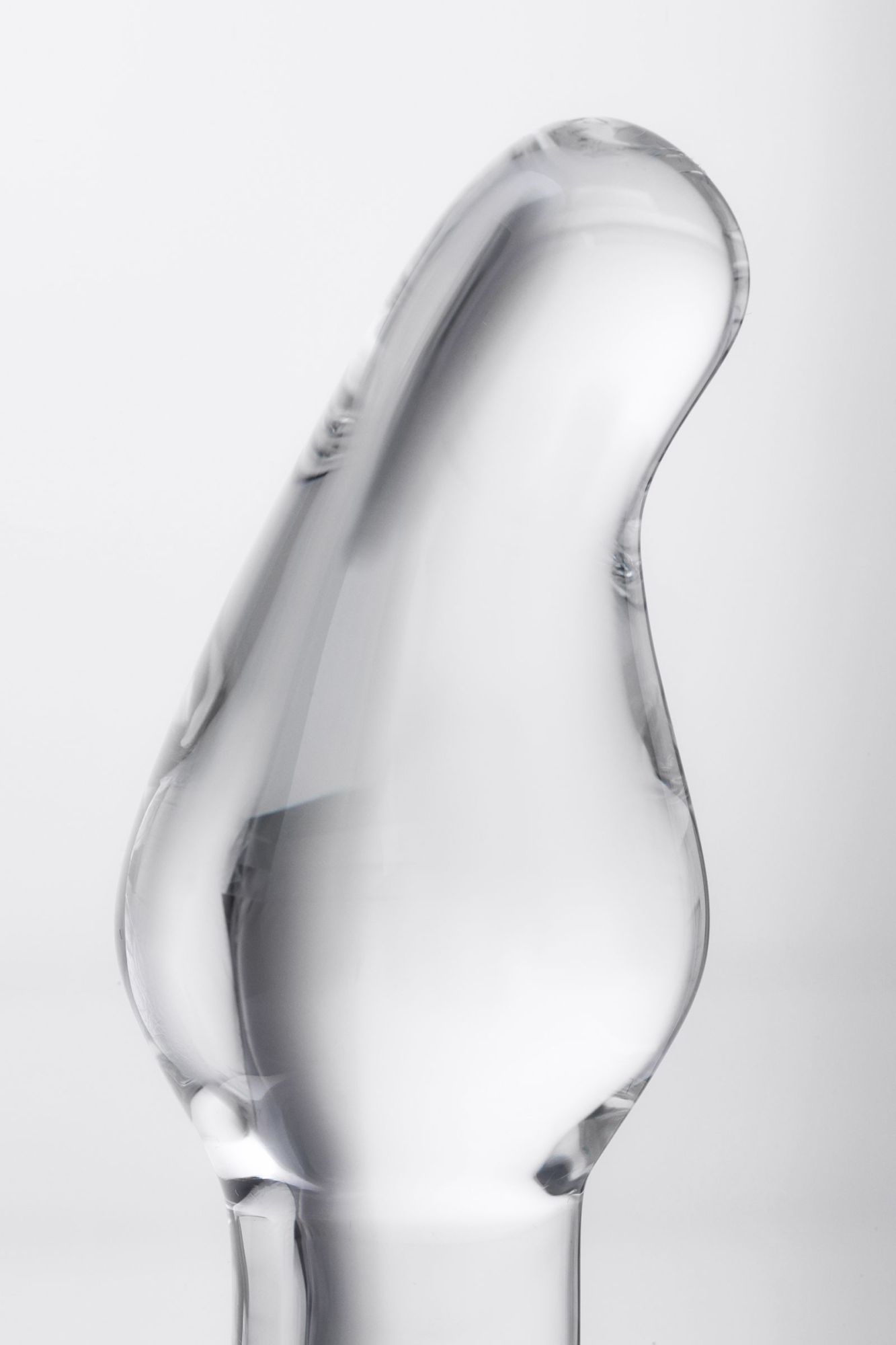 анальная втулка sexus glass, стекло, прозрачная, 14,5 см, ø 4 см в России