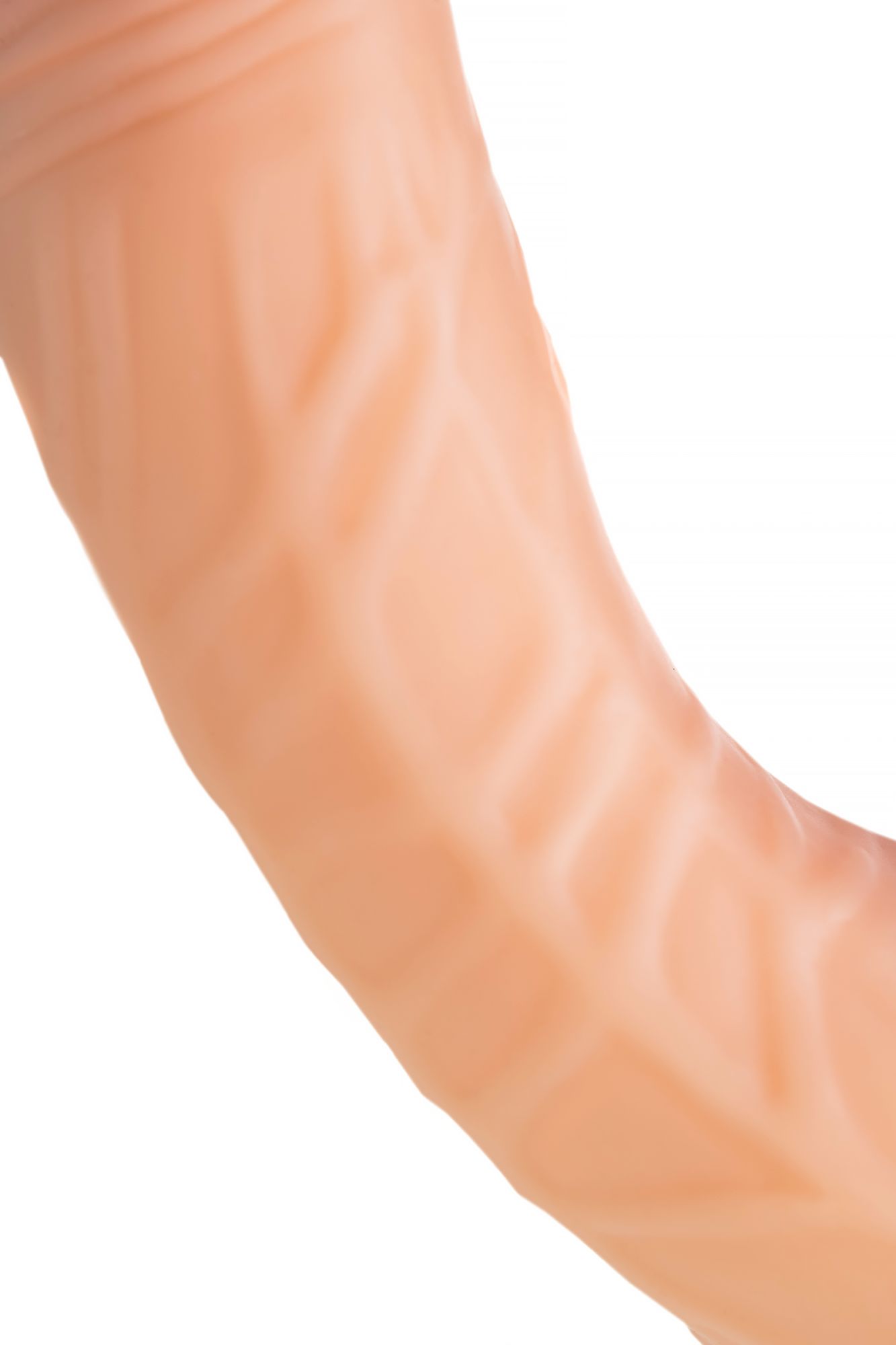 реалистичный фаллоимитатор realstick nude nash, pvc, телесный, 18 см в России