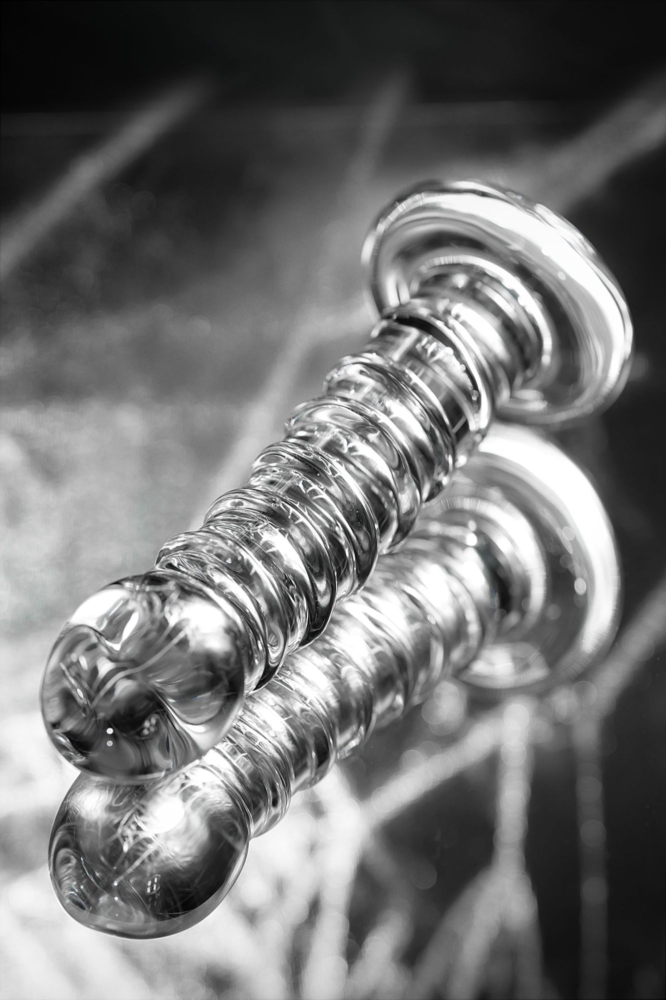 нереалистичный фаллоимитатор sexus glass, стекло, прозрачный, 16 см в России